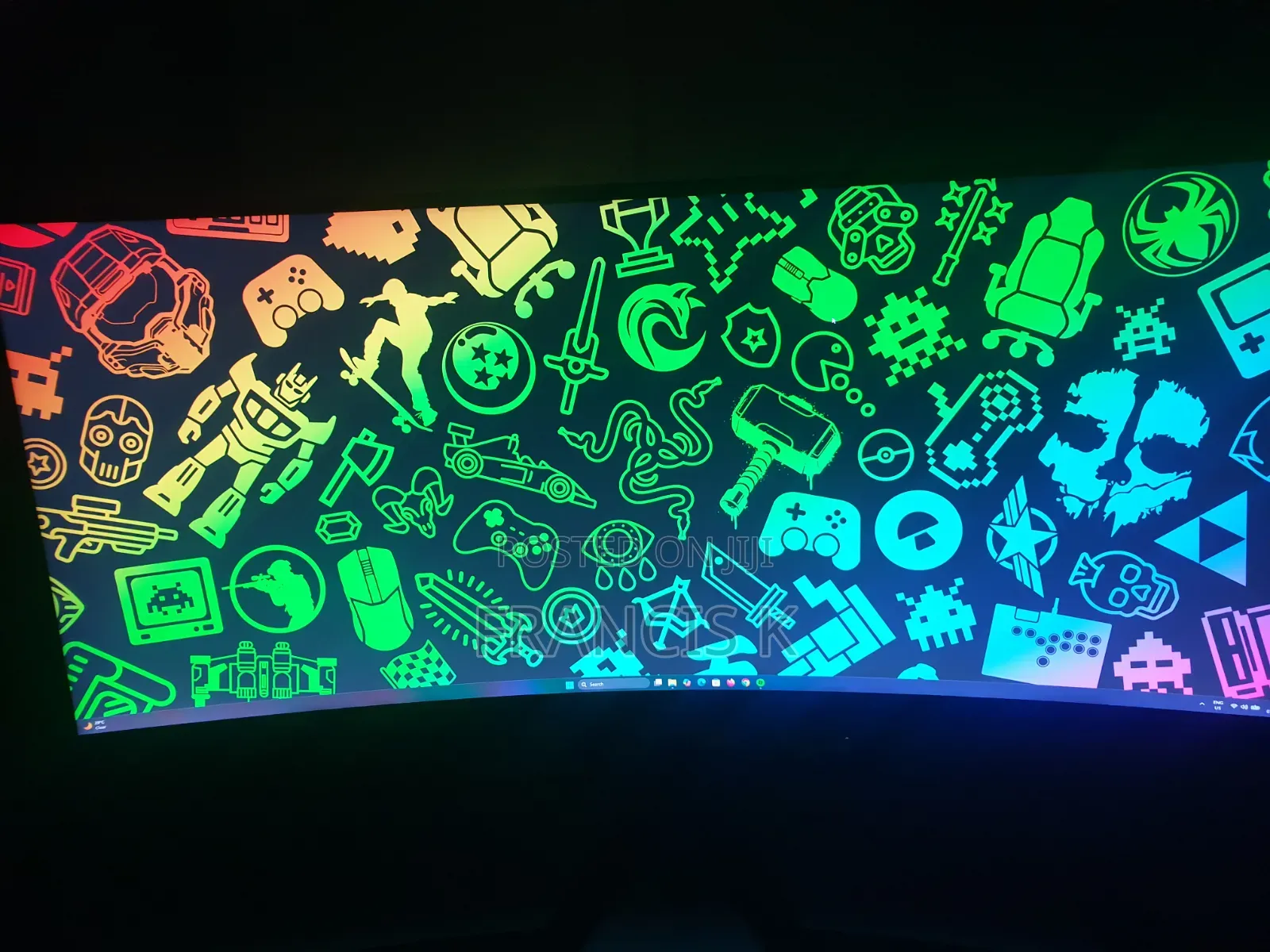 Msi Optix Curved 144hz "34" Ultra Wide Gaming Monitor
