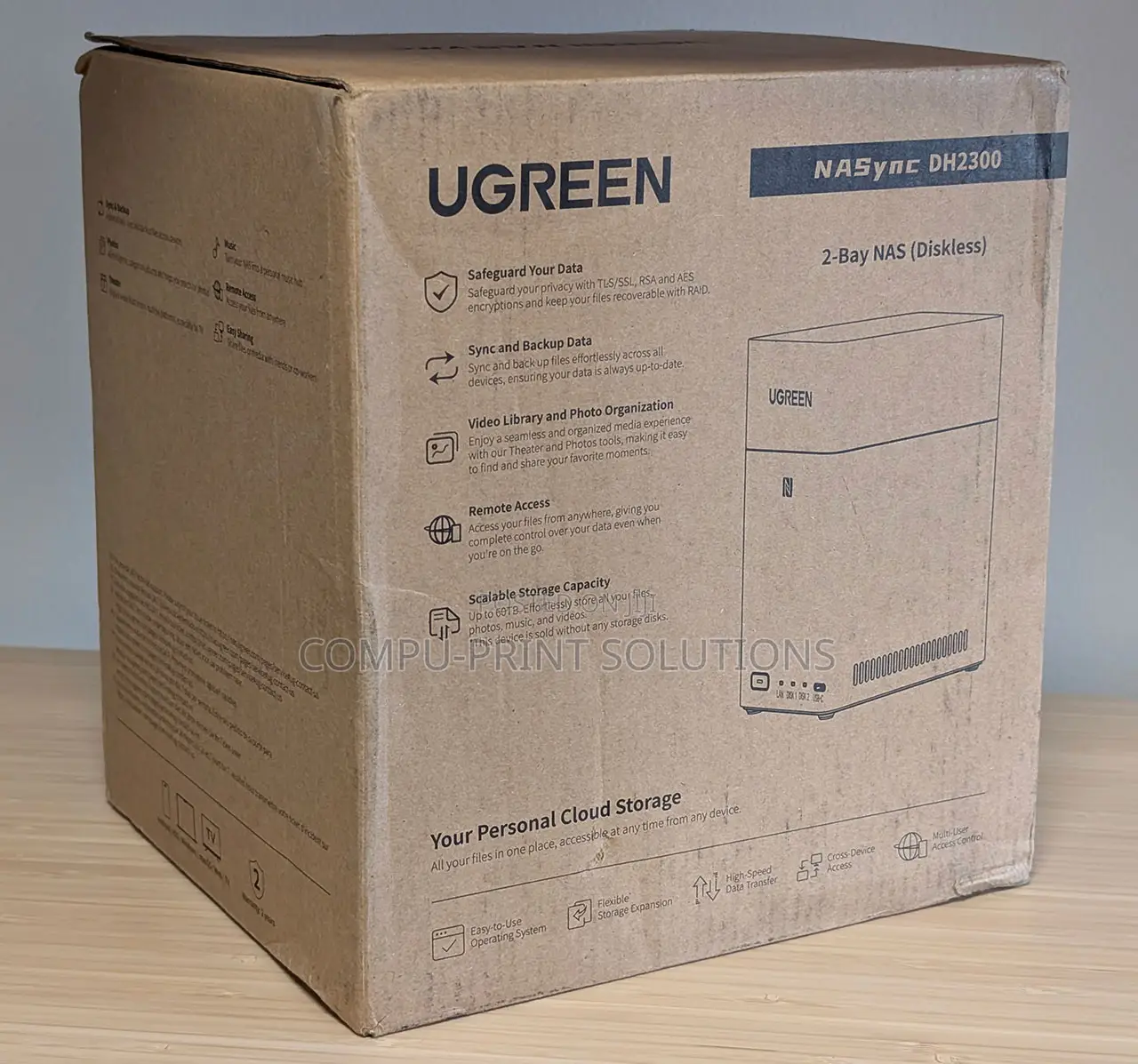 Ugreen Nasync Dh2300 2-Bay Nas Enclosure.