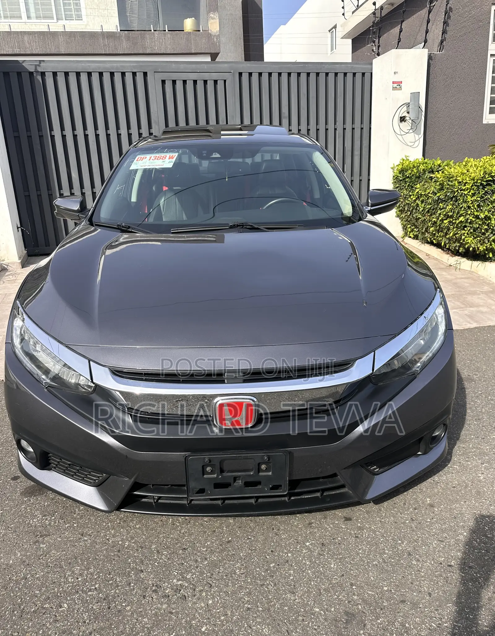 Honda Civic Touring 4dr Sedan (1.5L 4cyl) 2017 Silver