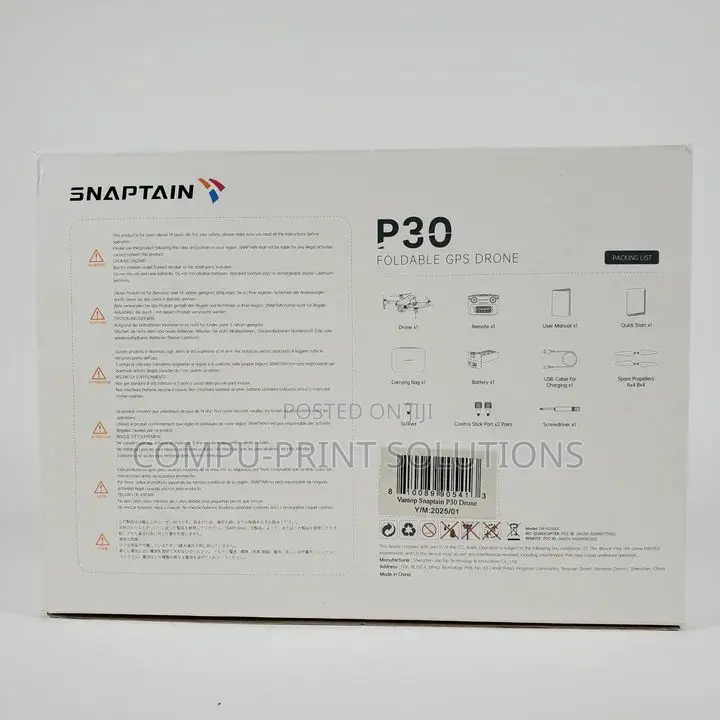 Snaptain P30 GPS Camera Drone With Remote Controller