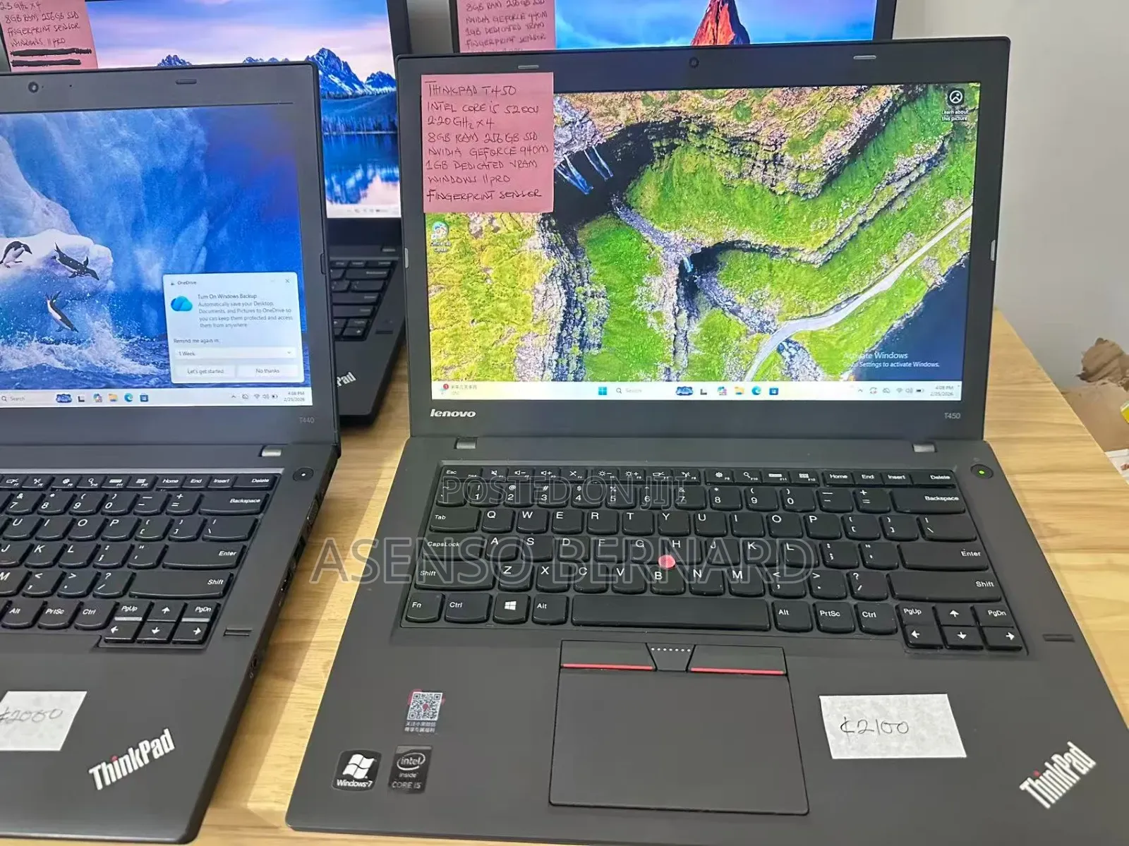 Laptop Lenovo ThinkPad T440 8GB Intel Core i5 SSD 256GB