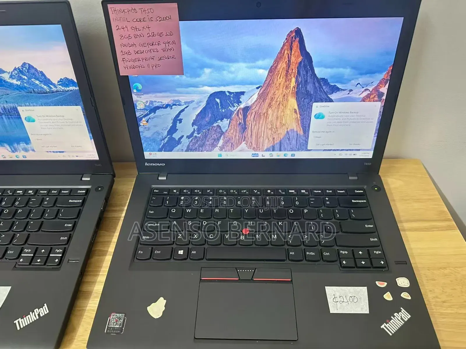 Laptop Lenovo ThinkPad T440 8GB Intel Core i5 SSD 256GB