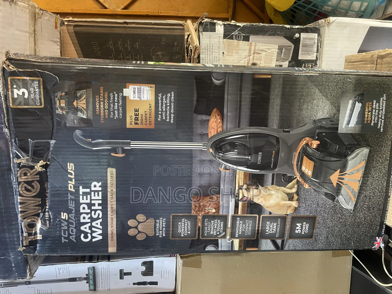 Tower T548003 TCW Aquajet Plus Carpet Washe