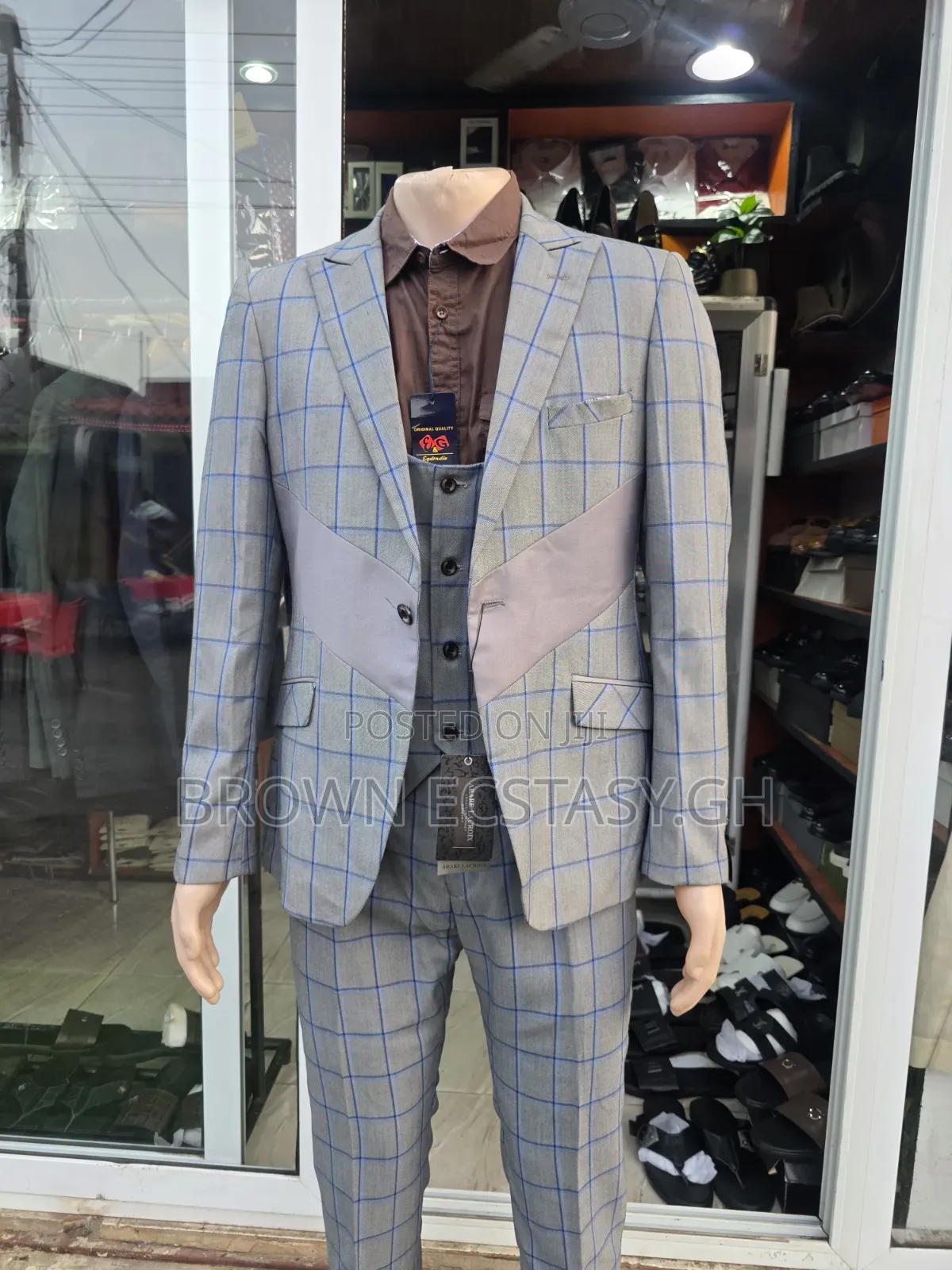 3 Piece Mens Suit ( Swipe for More Designs)