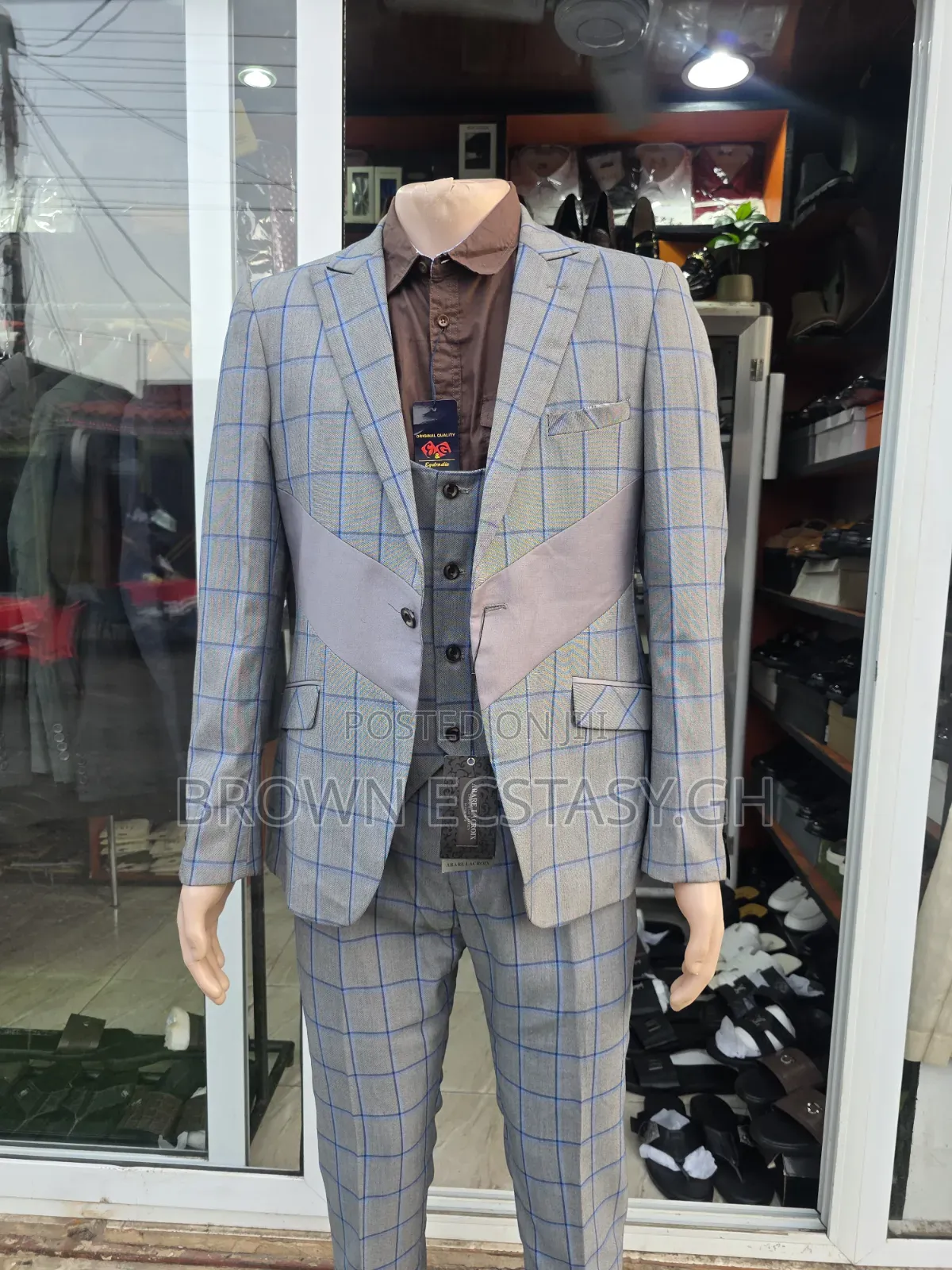 3 Piece Mens Suit ( Swipe for More Designs)
