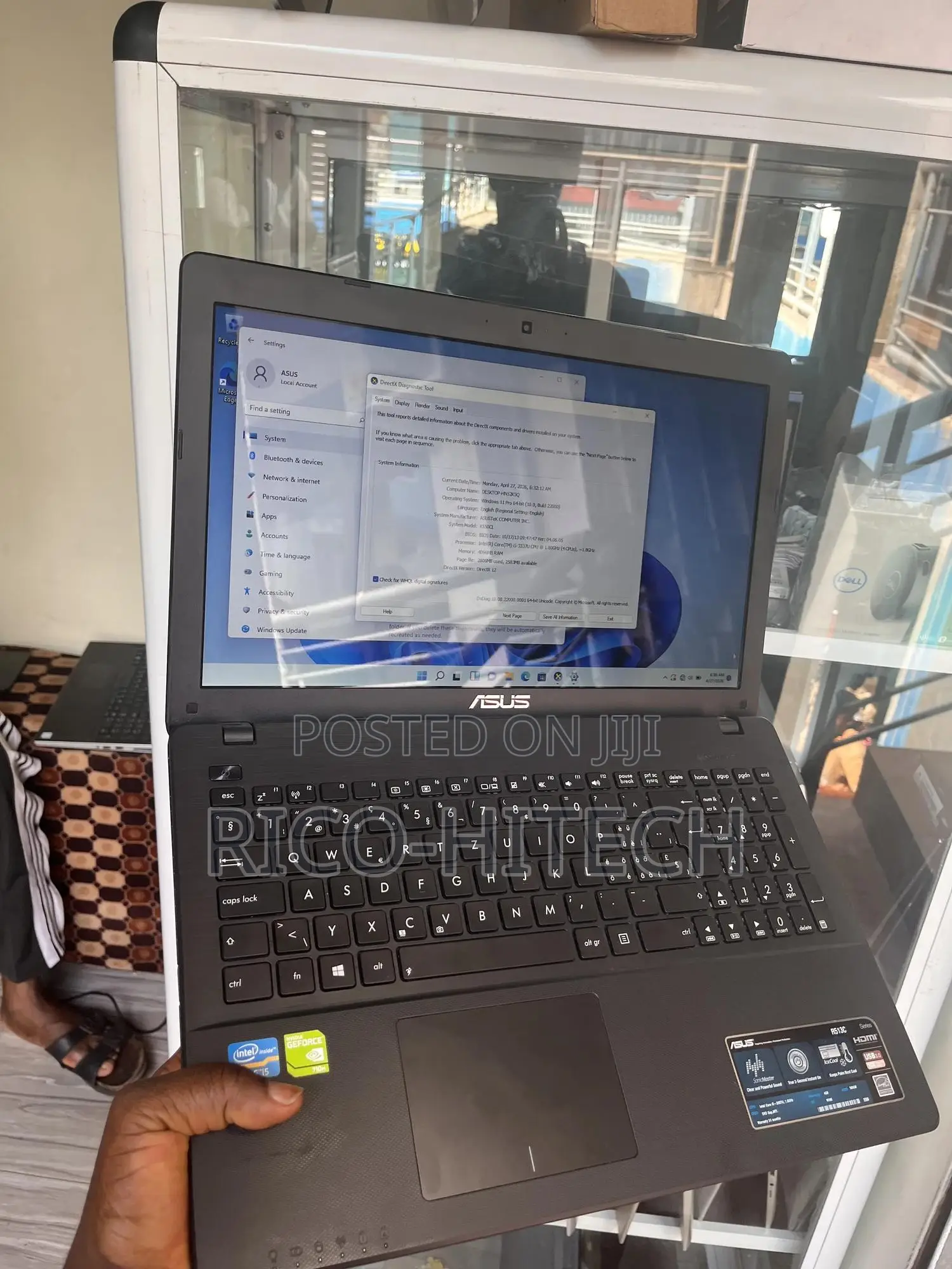 Laptop Asus X550CA 4GB Intel Core i5 HDD 500GB
