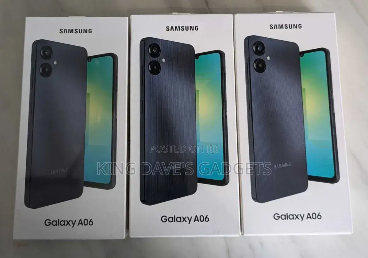 New Samsung Galaxy A06 64 GB Black