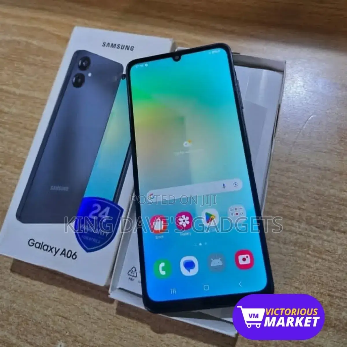 New Samsung Galaxy A06 64 GB Black