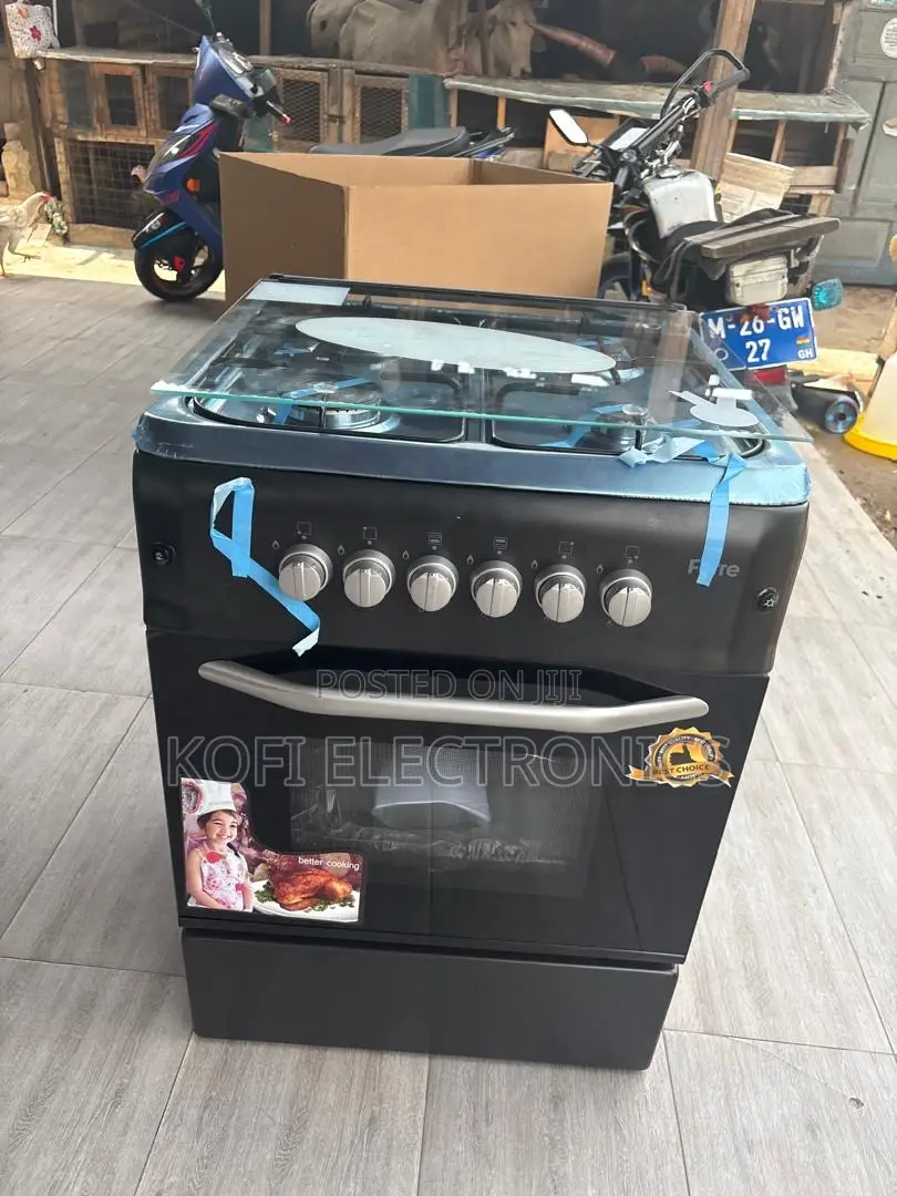 Efficient 60x60 Gas Cooker With Multi-Burner Convenience