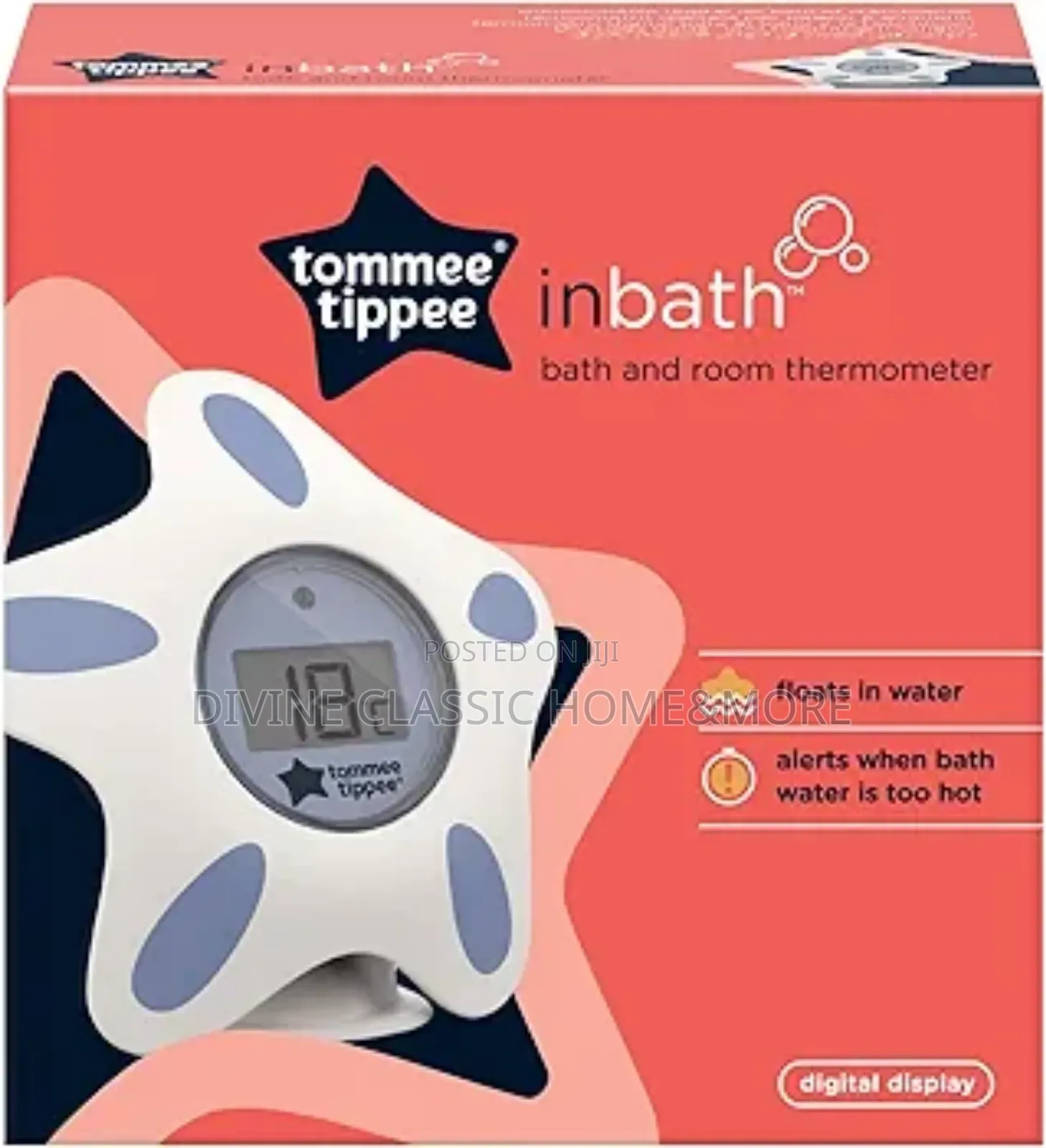 Tommee Tippee Inbath and Room Thermometer