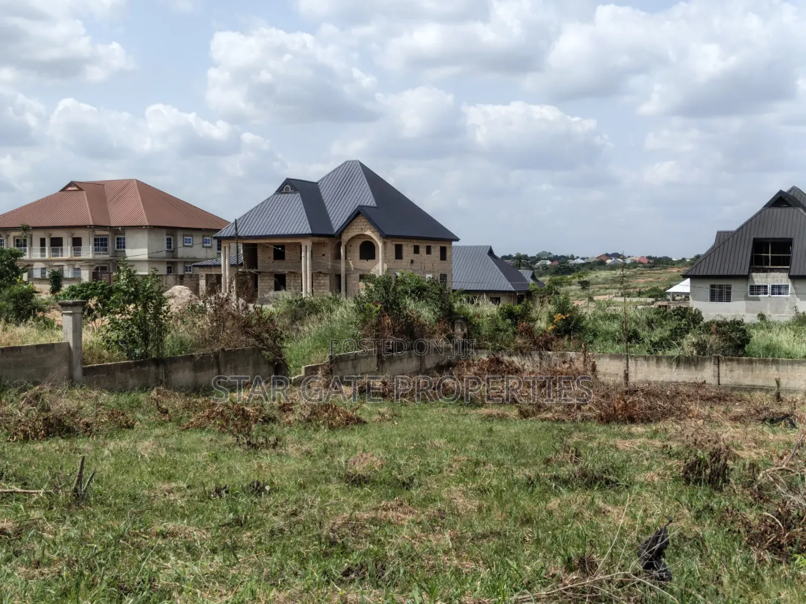6 Plots for Sale at Antoa ( Fence Walled) Near Main Road.