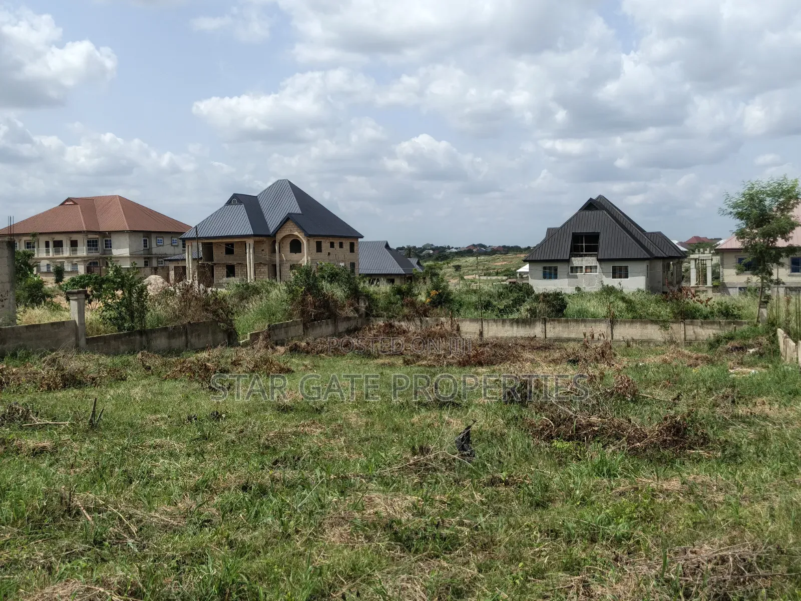 6 Plots for Sale at Antoa ( Fence Walled) Near Main Road.