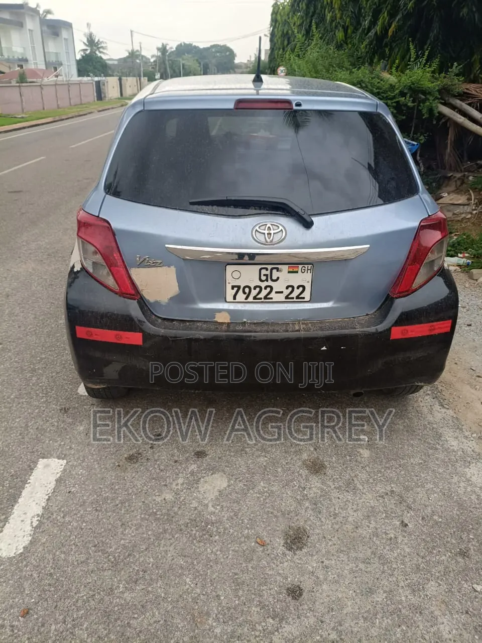 Toyota Vitz 2012 Blue