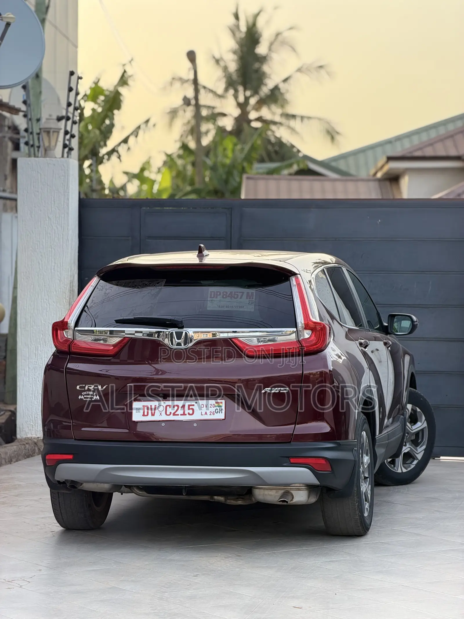 Honda CR-V EX-L FWD 2019 Red