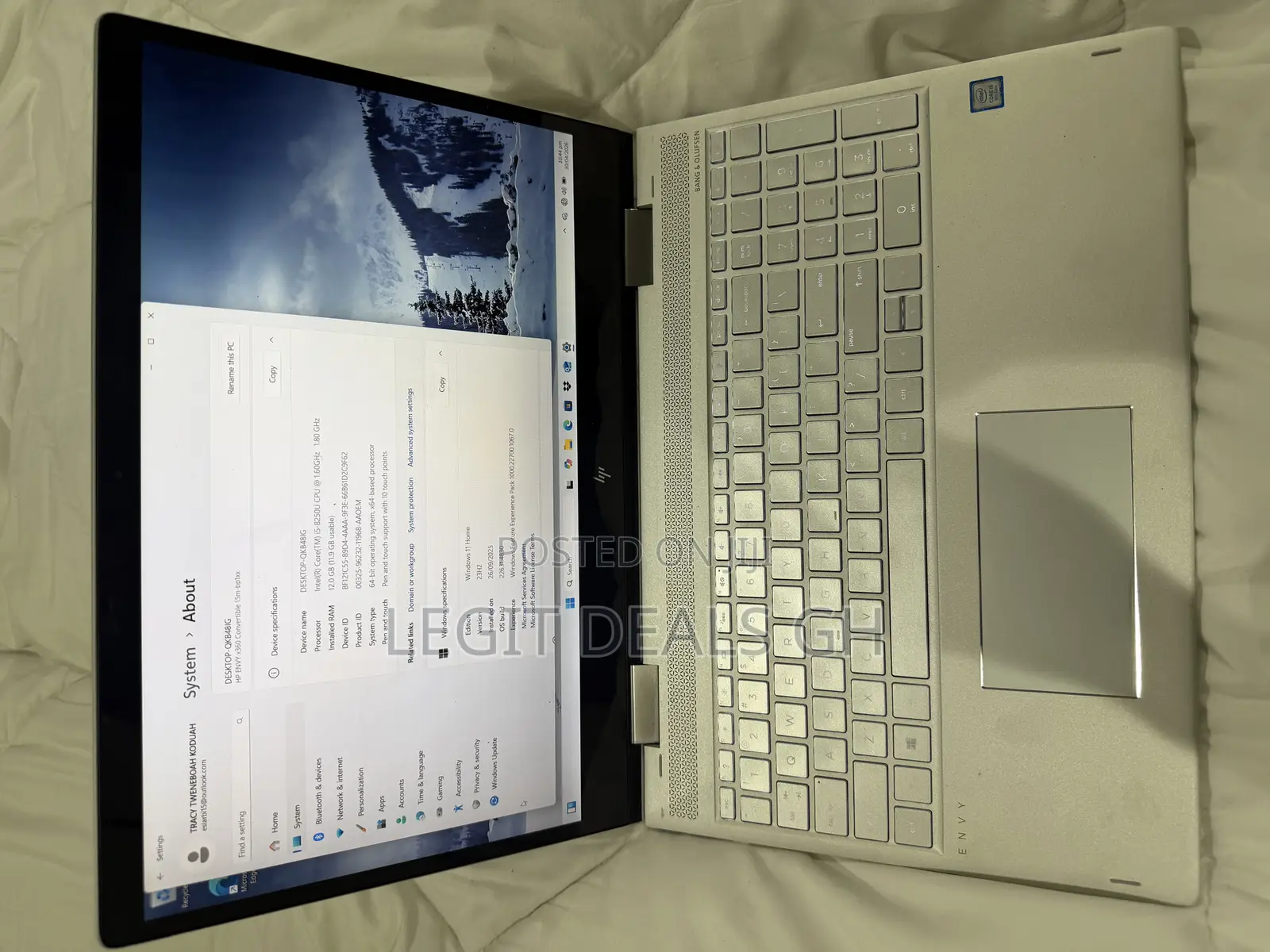 Laptop HP Envy 15 12GB Intel Core i5 HDD+SSD 256GB