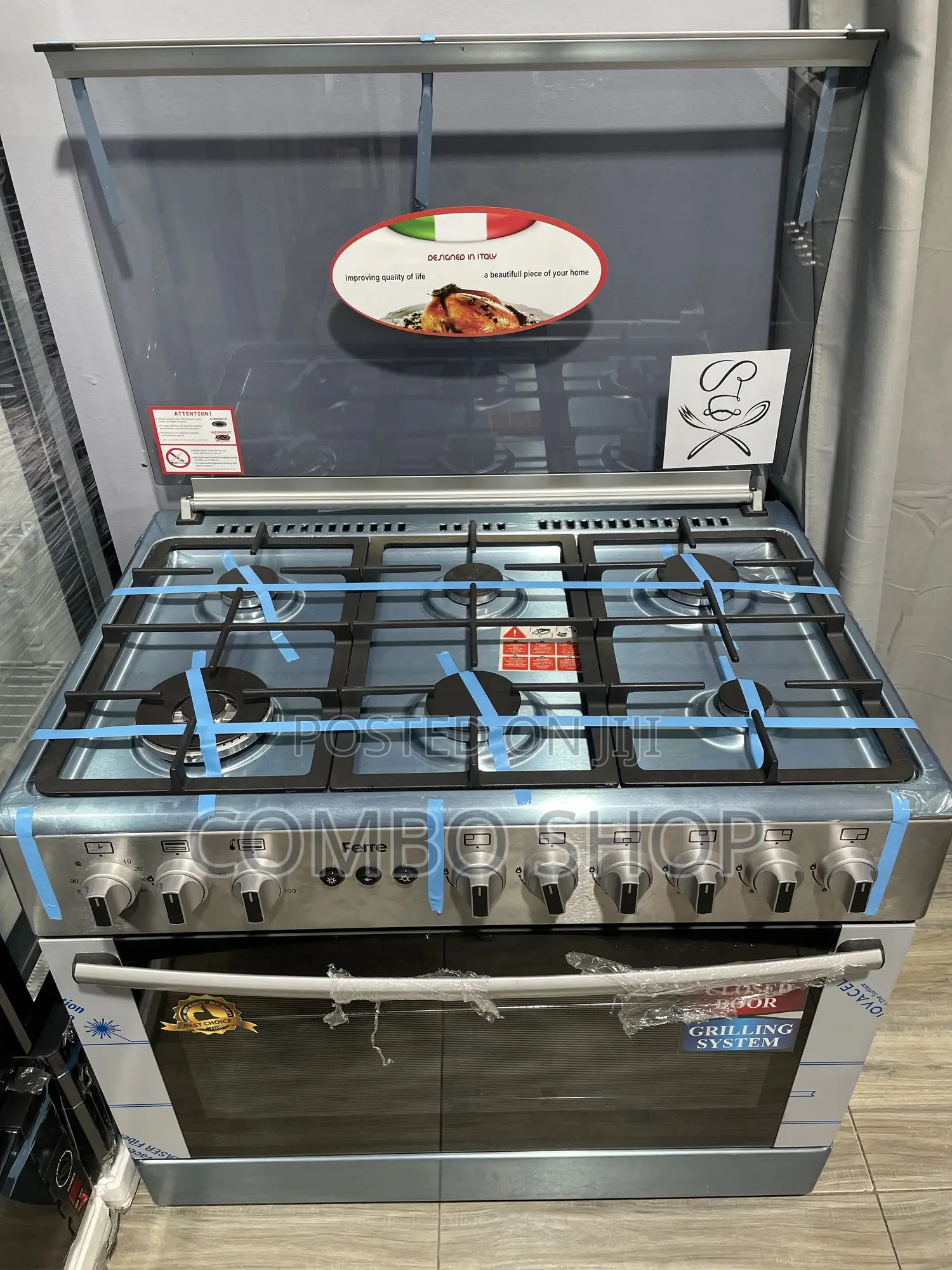 Volcano 60 by 90, 6 Burner With Oven and Grill