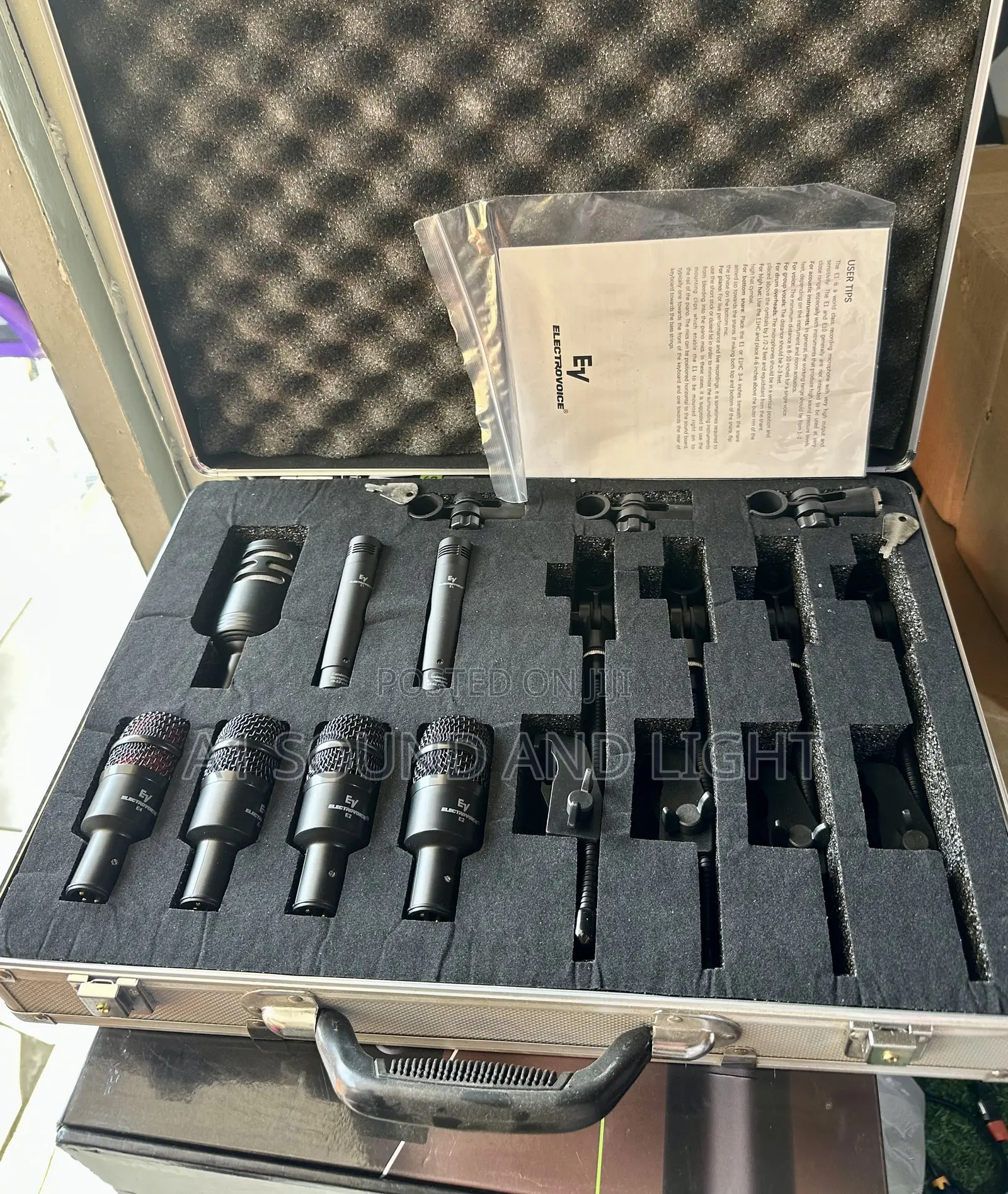 Ev Efc-888 Drum Microphone Set[7 Set]