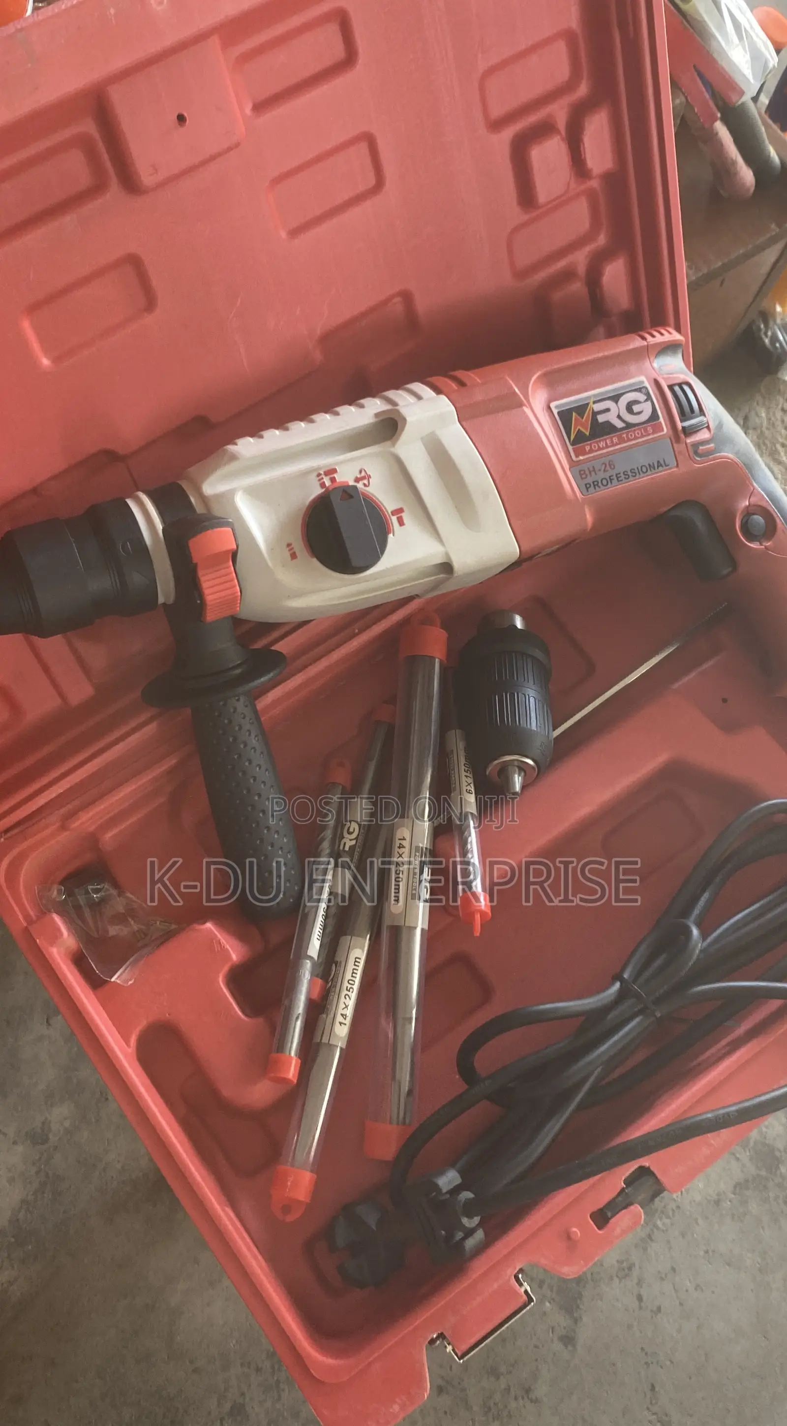 NRG Rotary Hammer Drill 800w