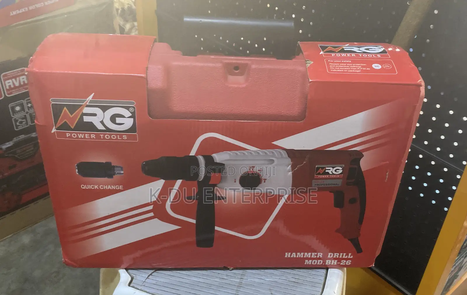 NRG Rotary Hammer Drill 800w