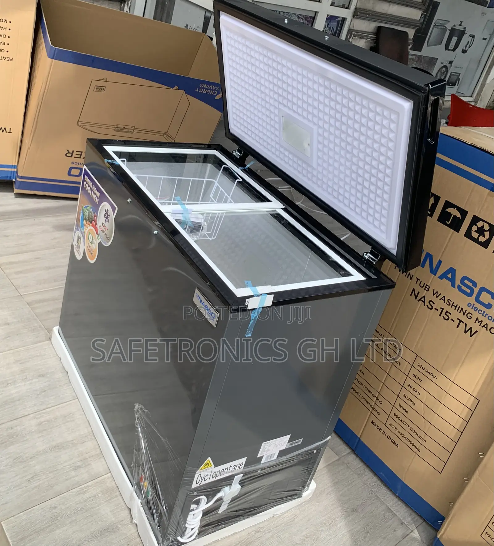 Order Unique Nasco 200ltrs Chest Frezers Nas-250fl