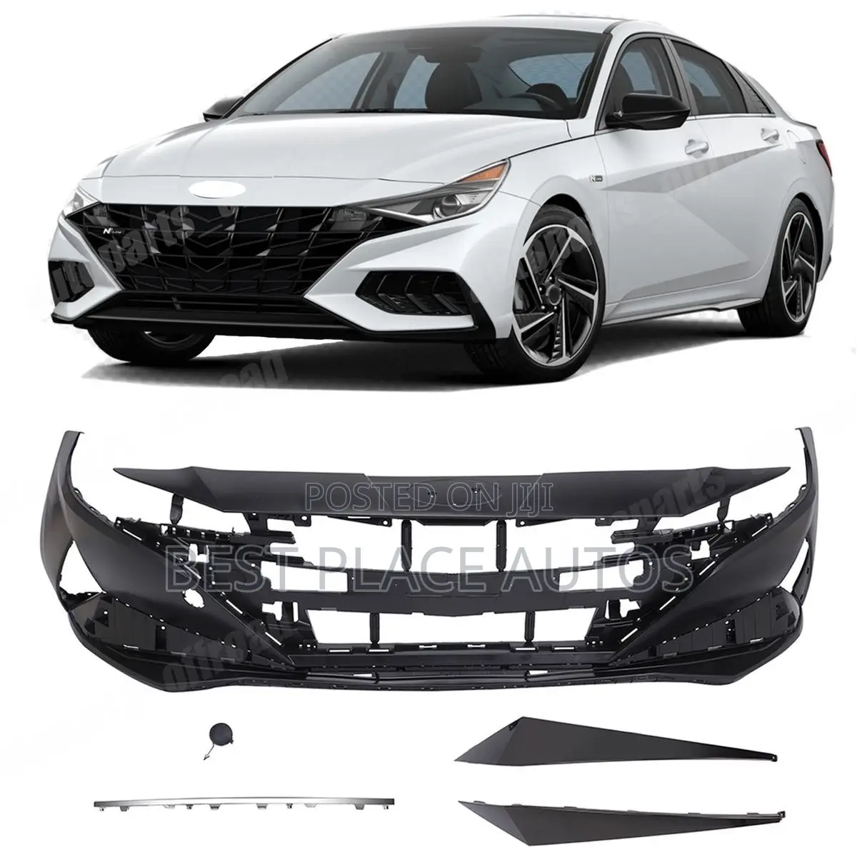 Hyundai Elantra 2021 Front Complete Bumper