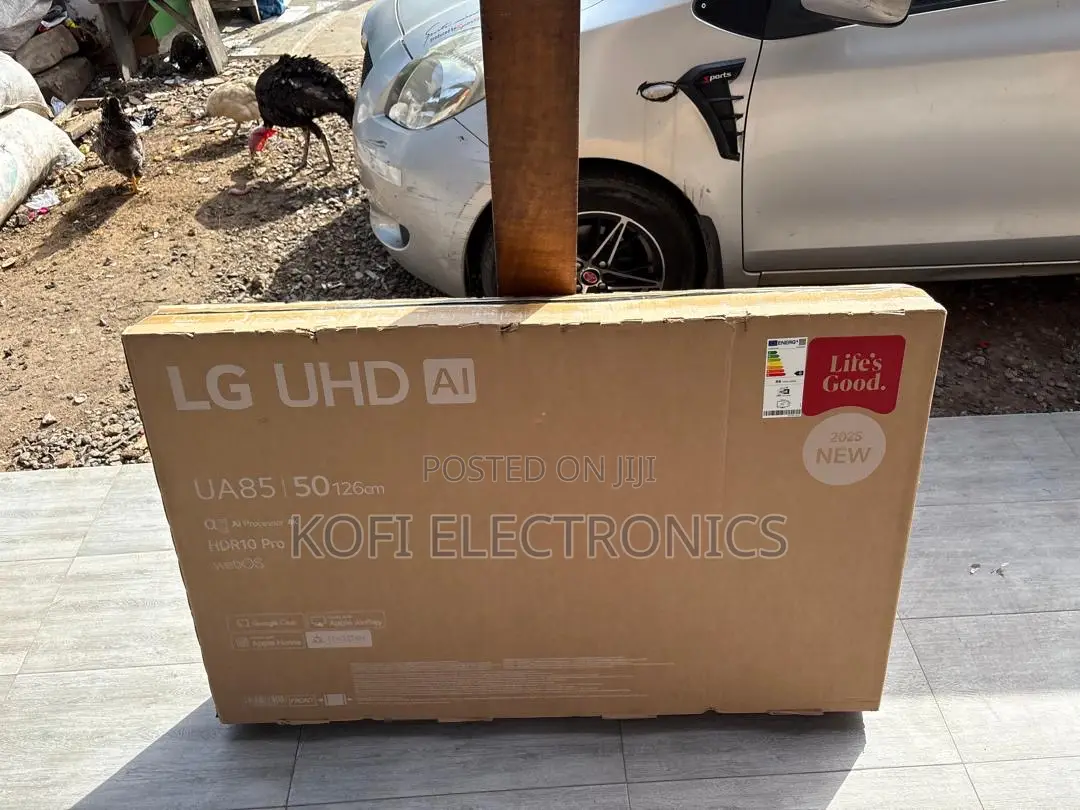 Lg 50” Uhd Smart Tv Crystal Clear Viewing Experience