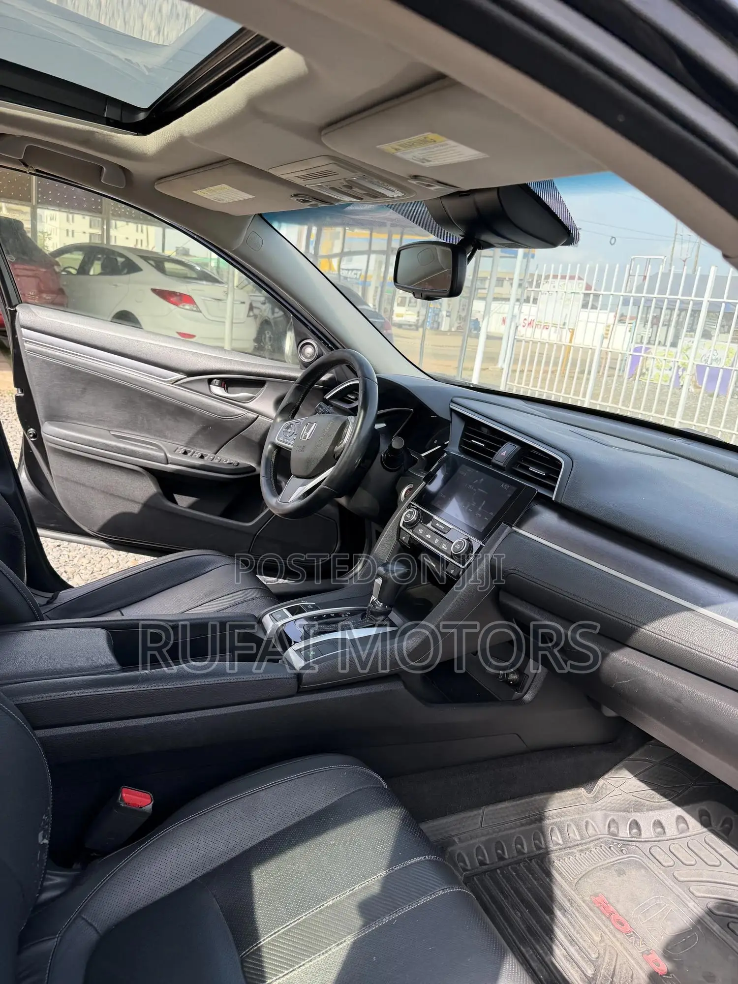Honda Civic Touring Sedan 2018 Black