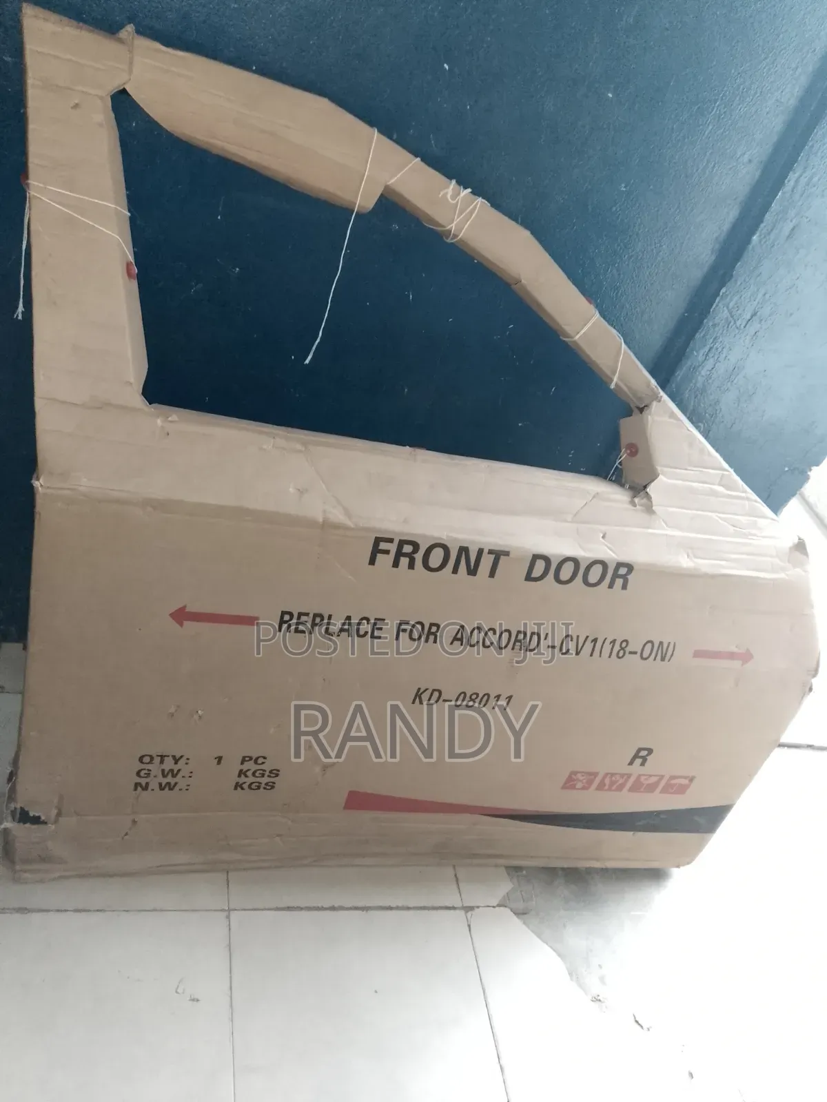 Honda Accord 2018 to 2021 Door