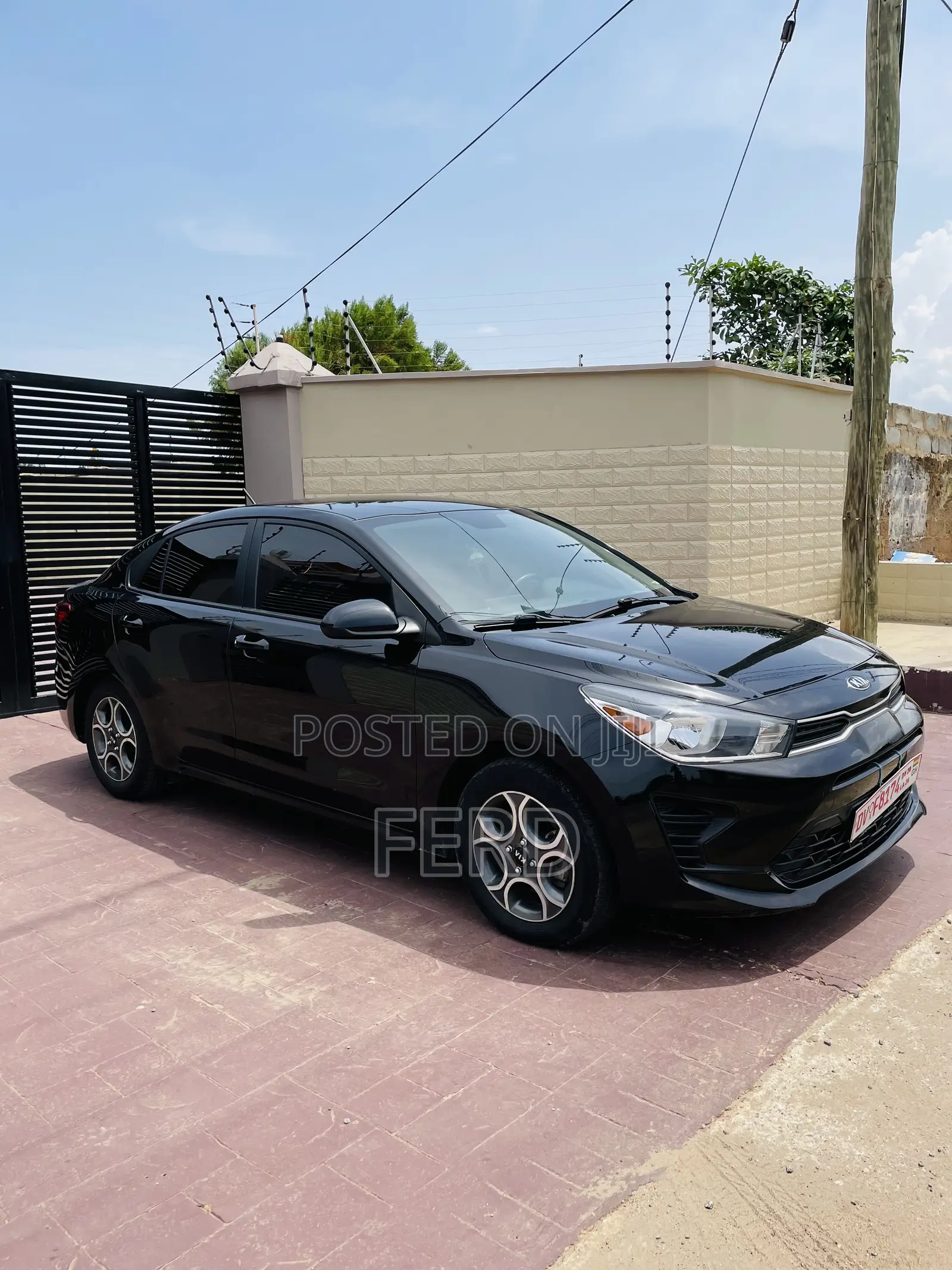 Kia Rio 2021 Black