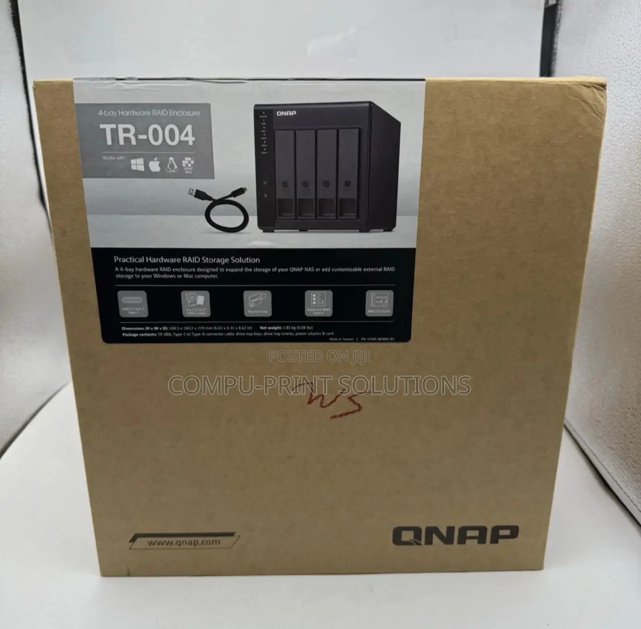 Qnap Tr-004 4-Bay Usb 3.2 Gen 1 Raid Expansion Enclosure