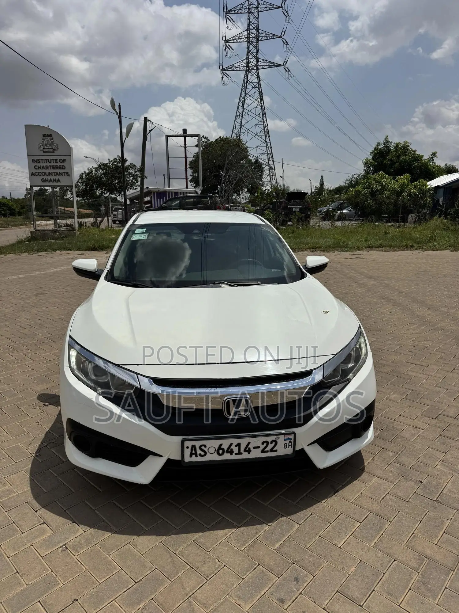 Honda Civic LX Sedan 2018 White