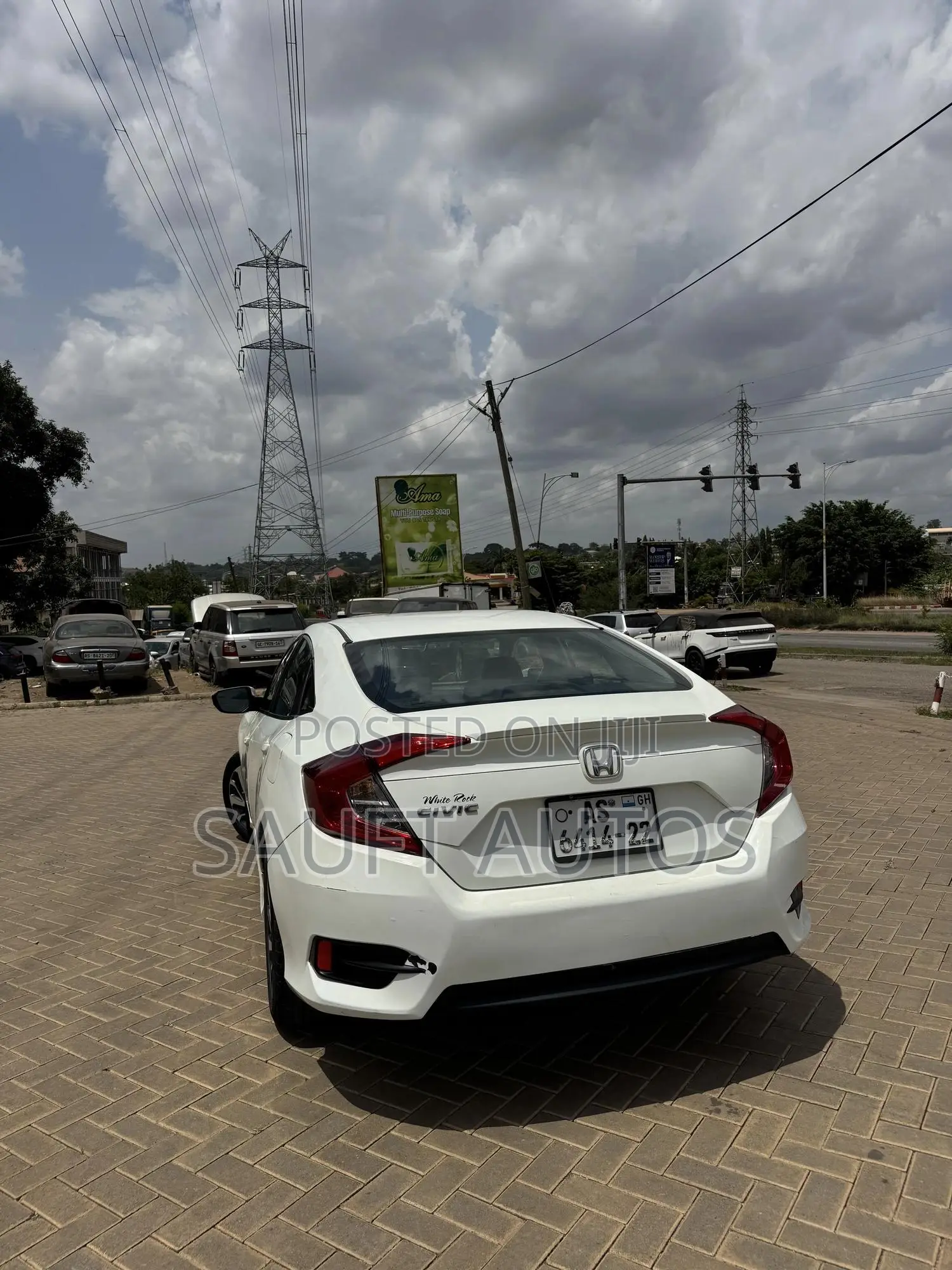 Honda Civic LX Sedan 2018 White
