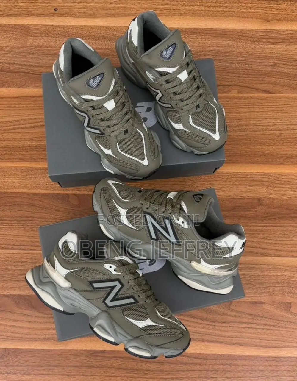 Original New Balance 9060 Dark Olivine
