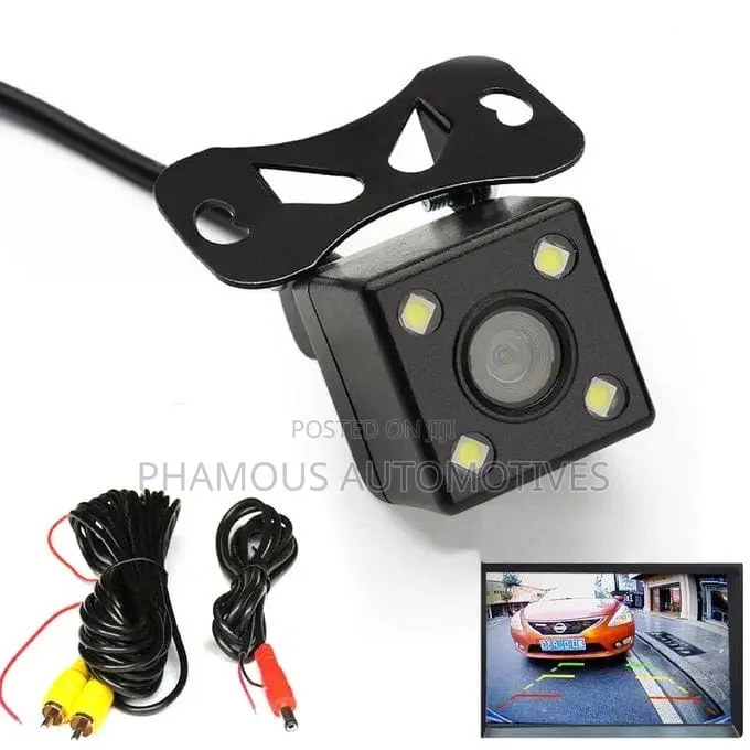 Backup Camera Flush Mount Waterproof Rear View Reverse Led