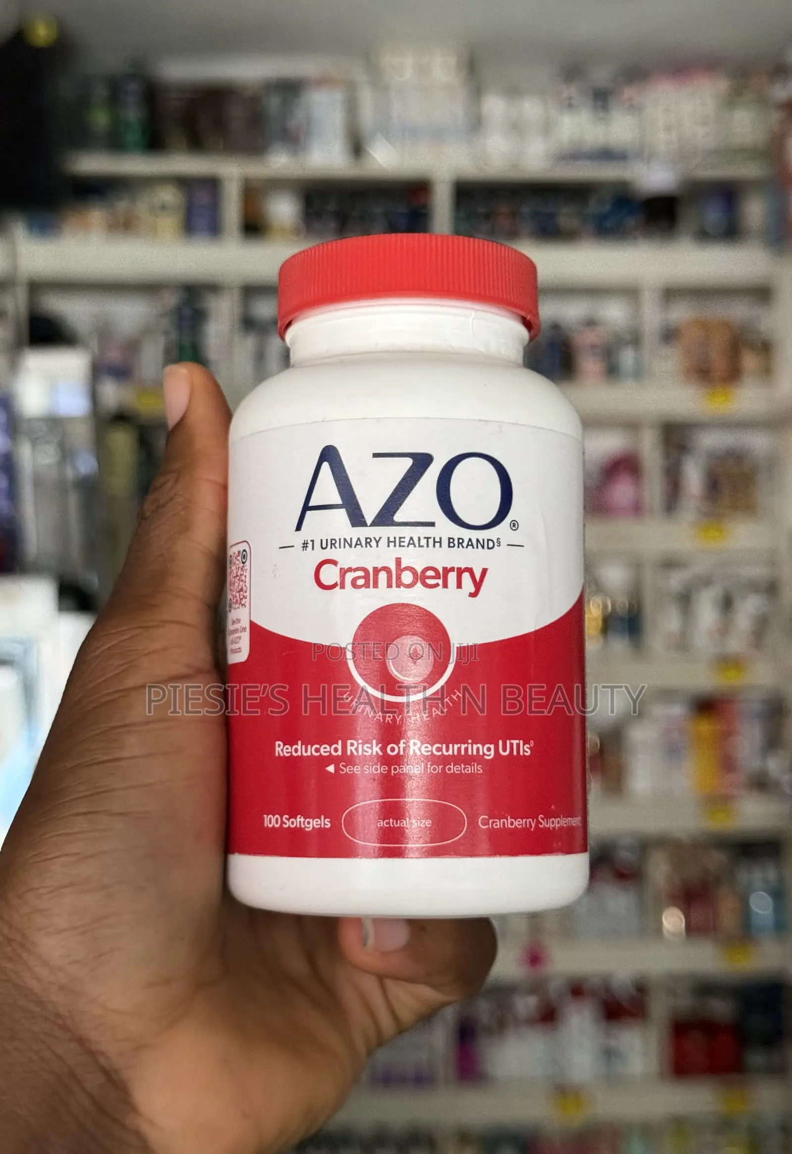 Azo Cranberry Urinary Tract Health Supplement