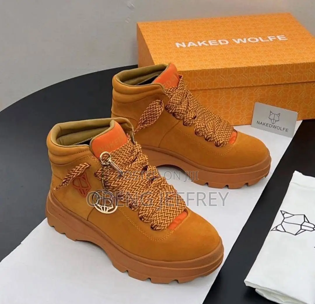 Original Naked Wolfe Boot Suede Brown