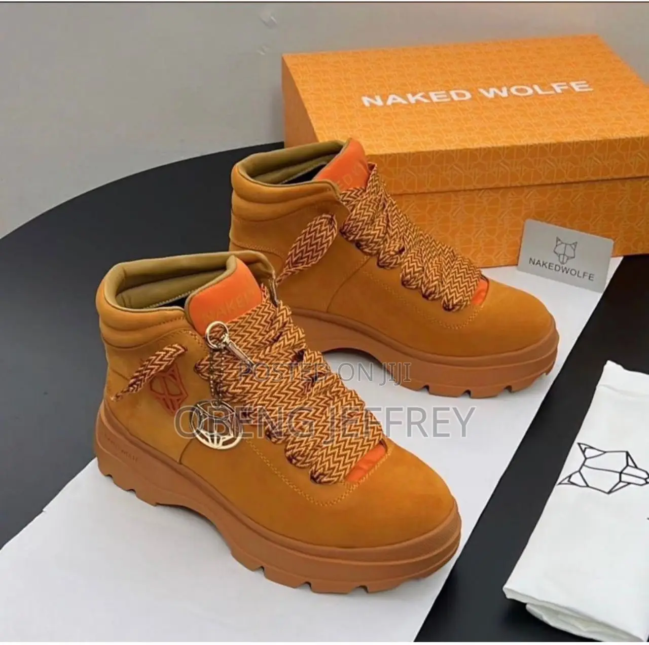 Original Naked Wolfe Boot Suede Brown