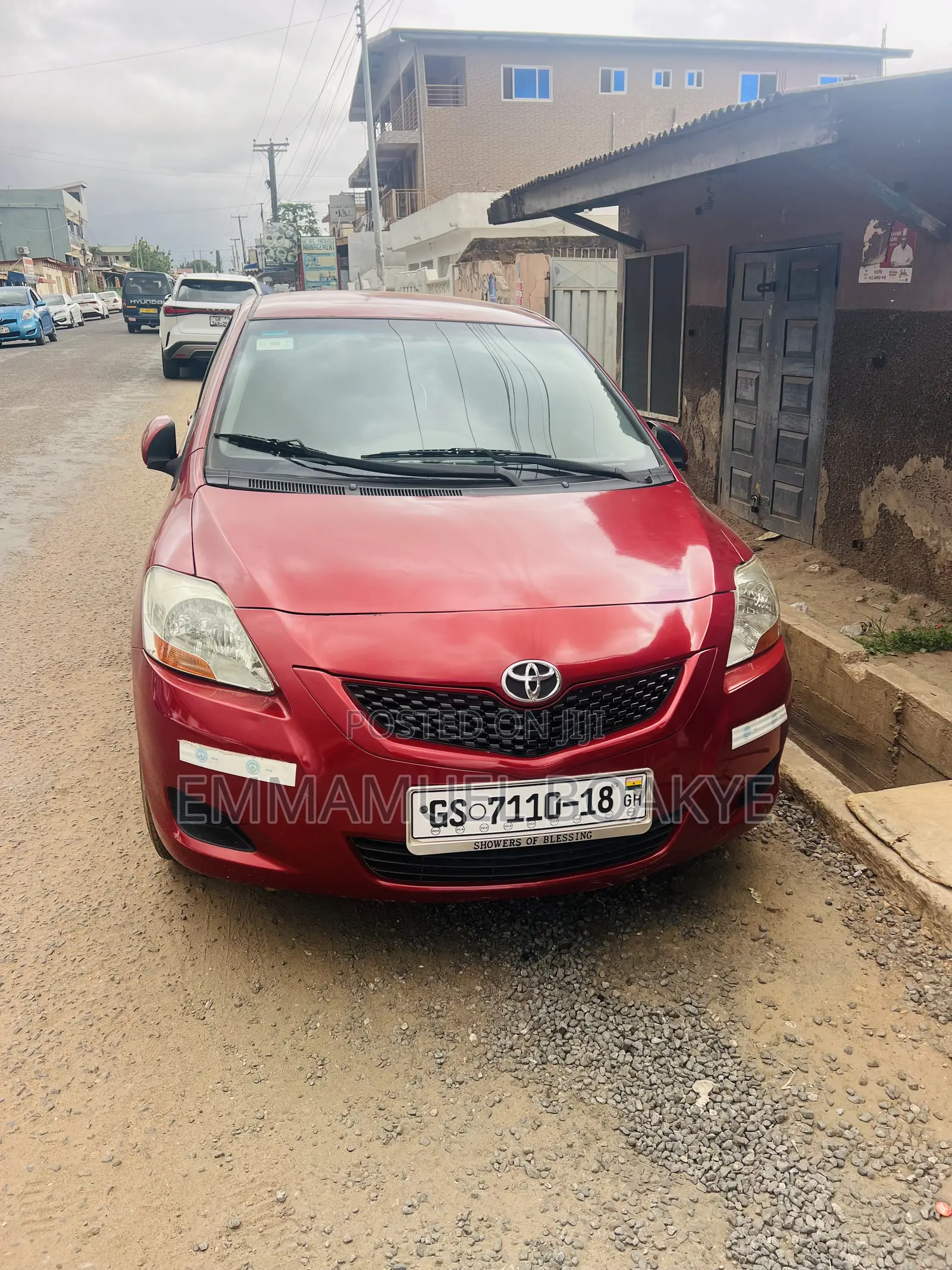 Toyota Yaris 2010 Red