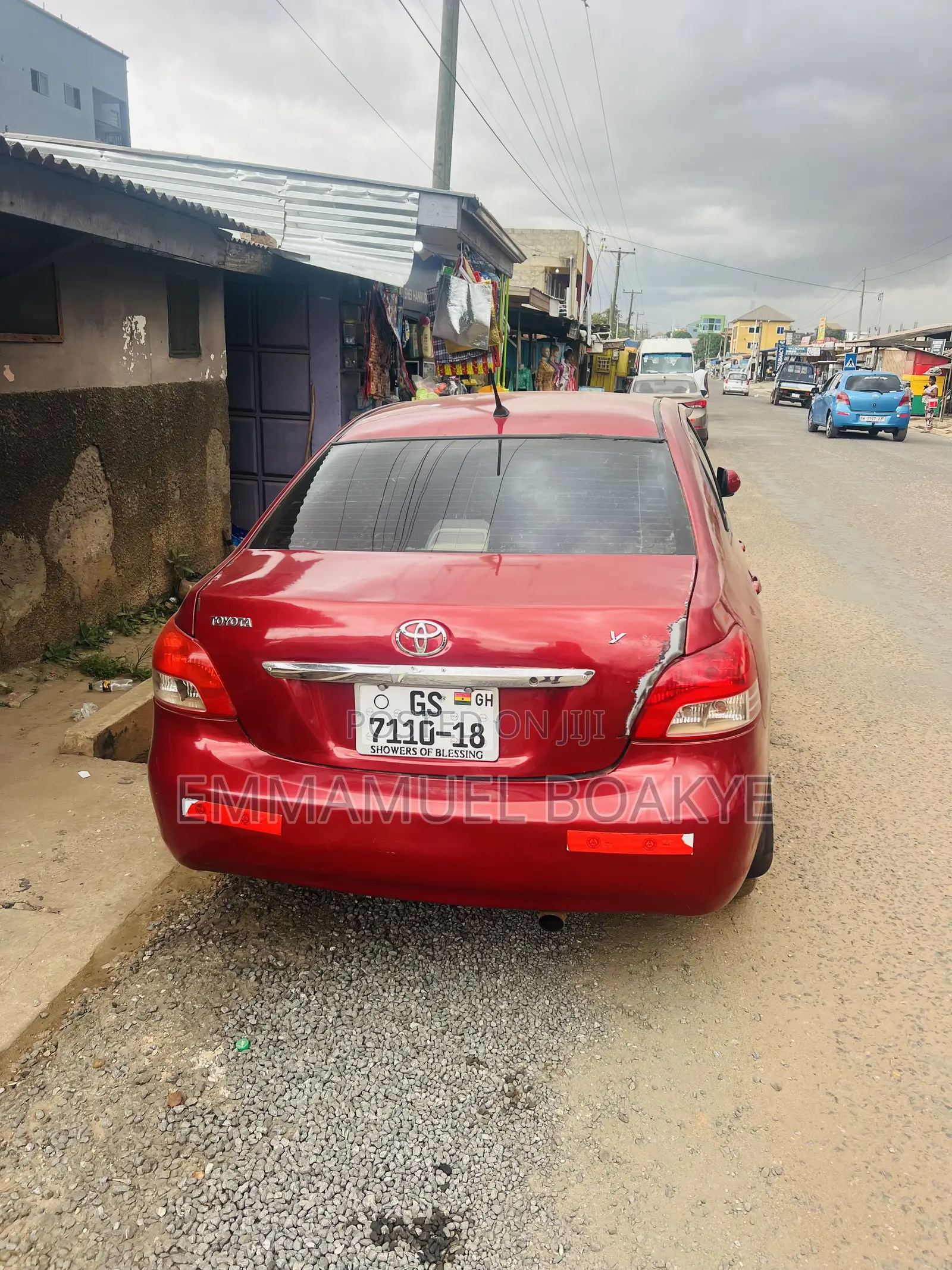 Toyota Yaris 2010 Red
