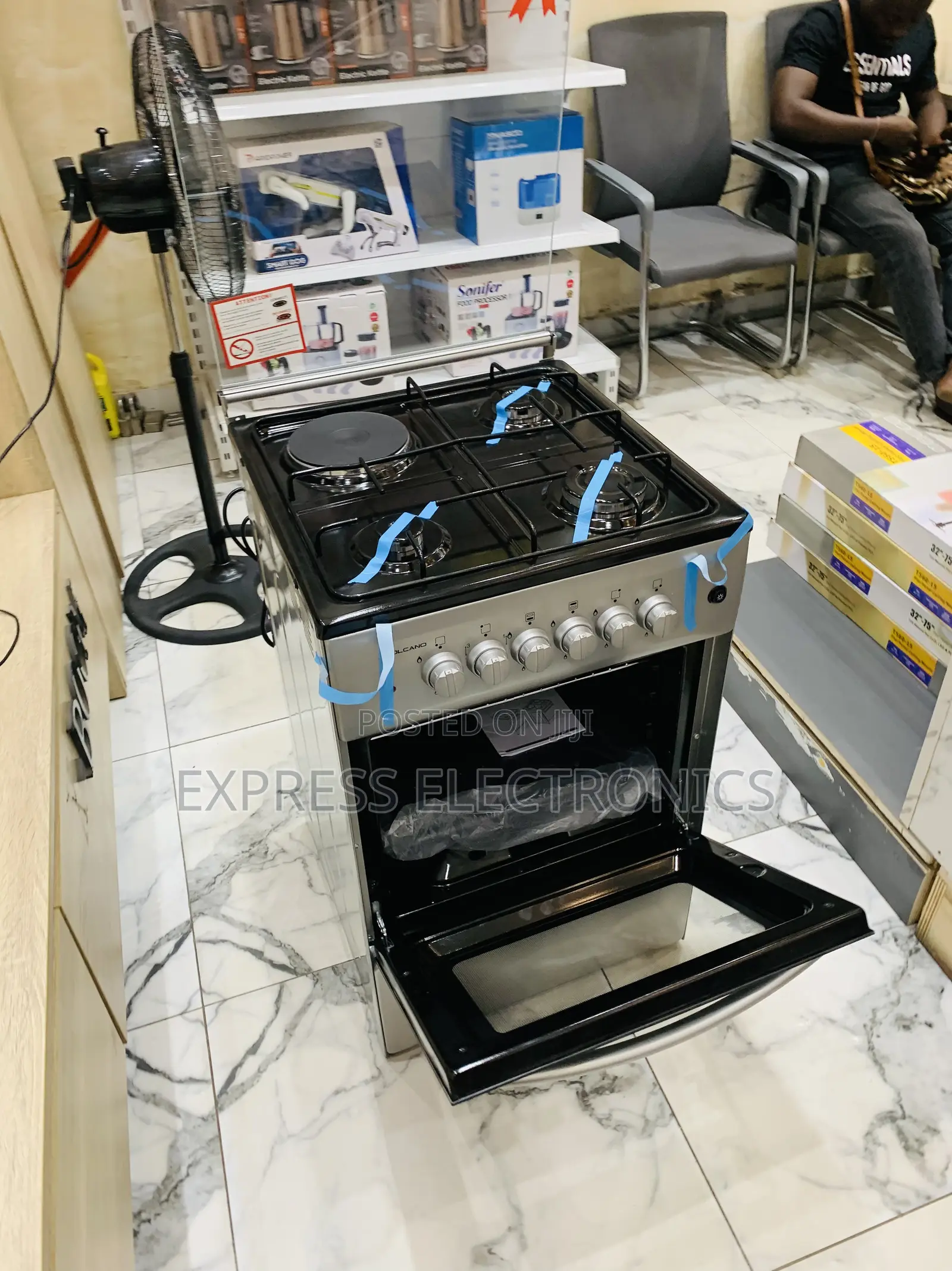 Cool Price Gas Electric Cooker 3-1 Stove Volcano