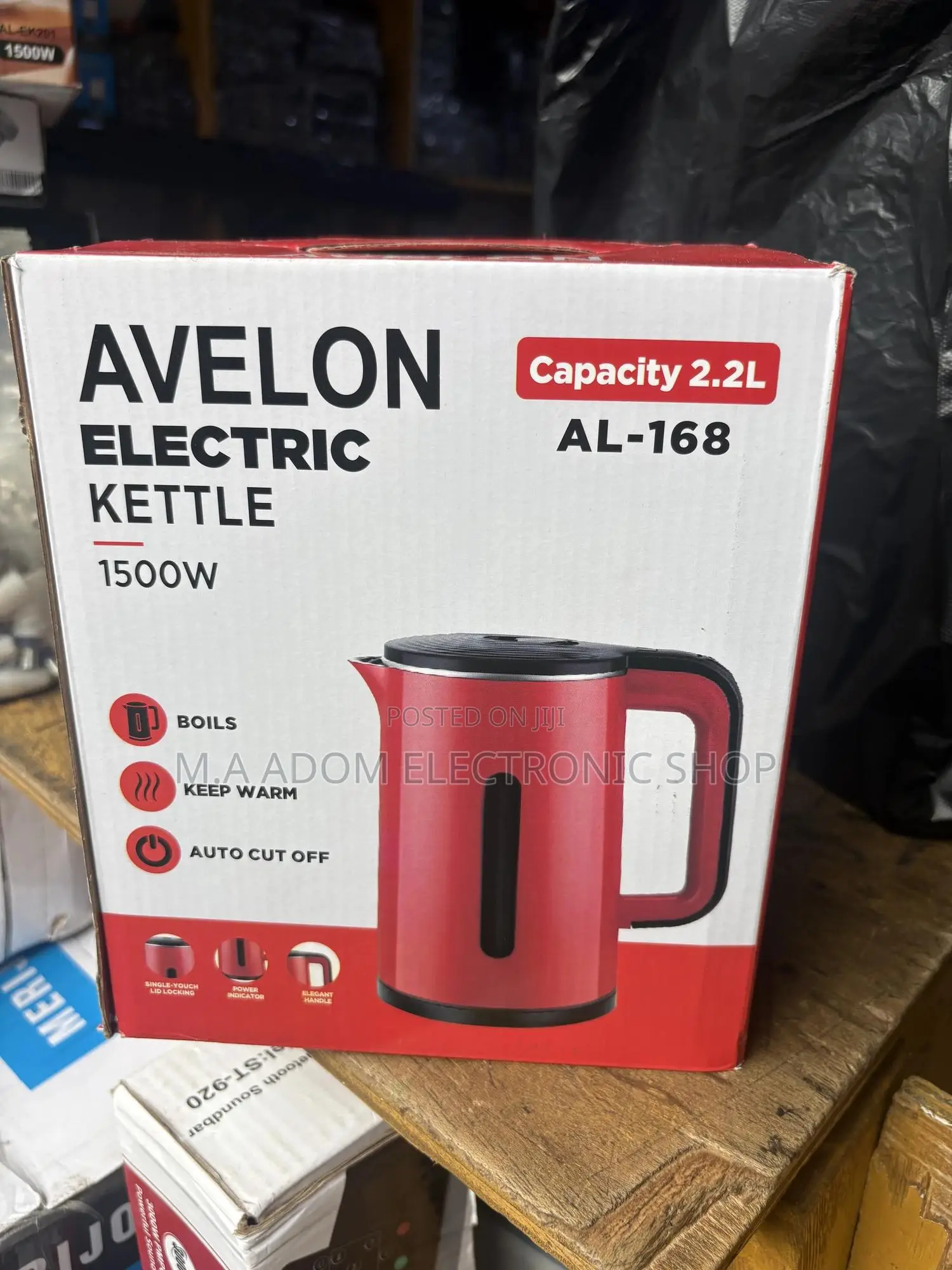 New Avelon 2.2 Litres Electric Tea Kettle