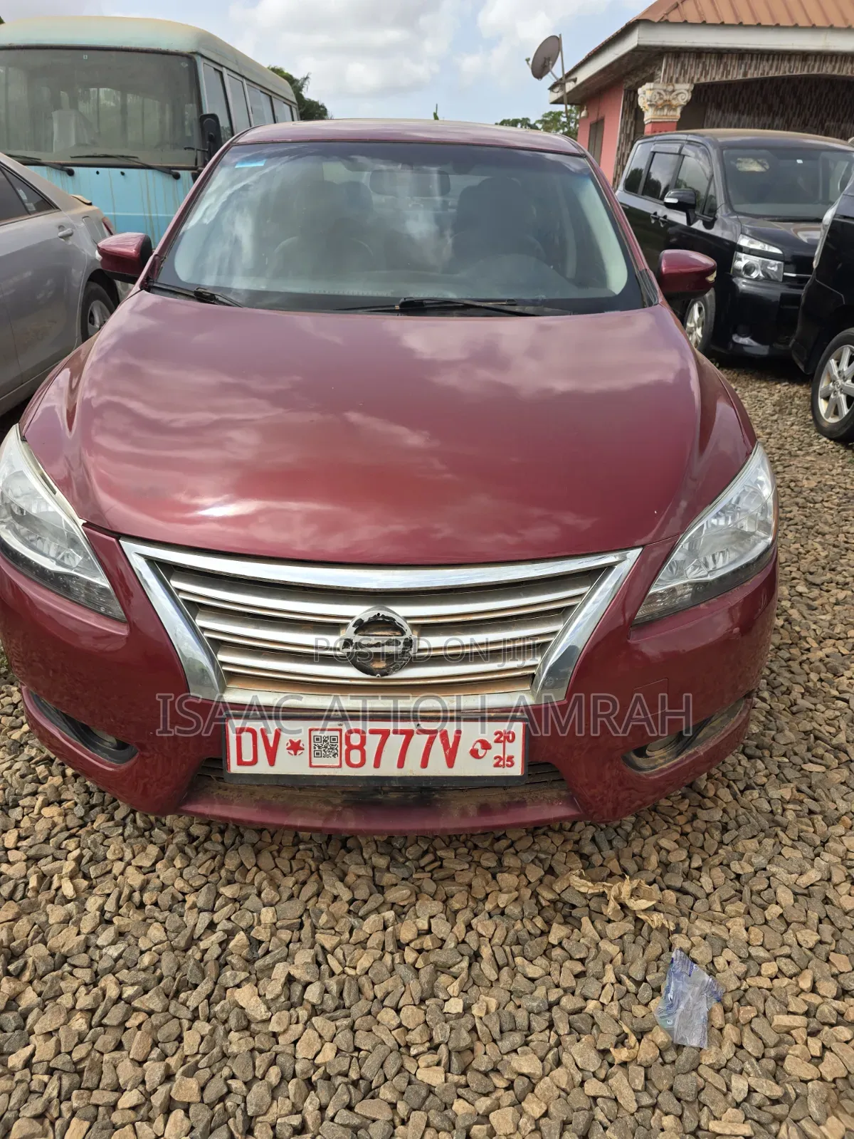 Nissan Sentra S 4dr Sedan (1.8L 4cyl CVT) 2014 Red