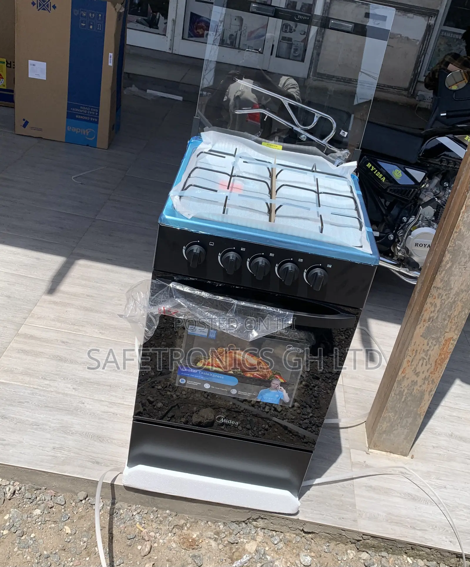 Most Adorable Midea 4 Burner Gas Cooker Lack Mirror