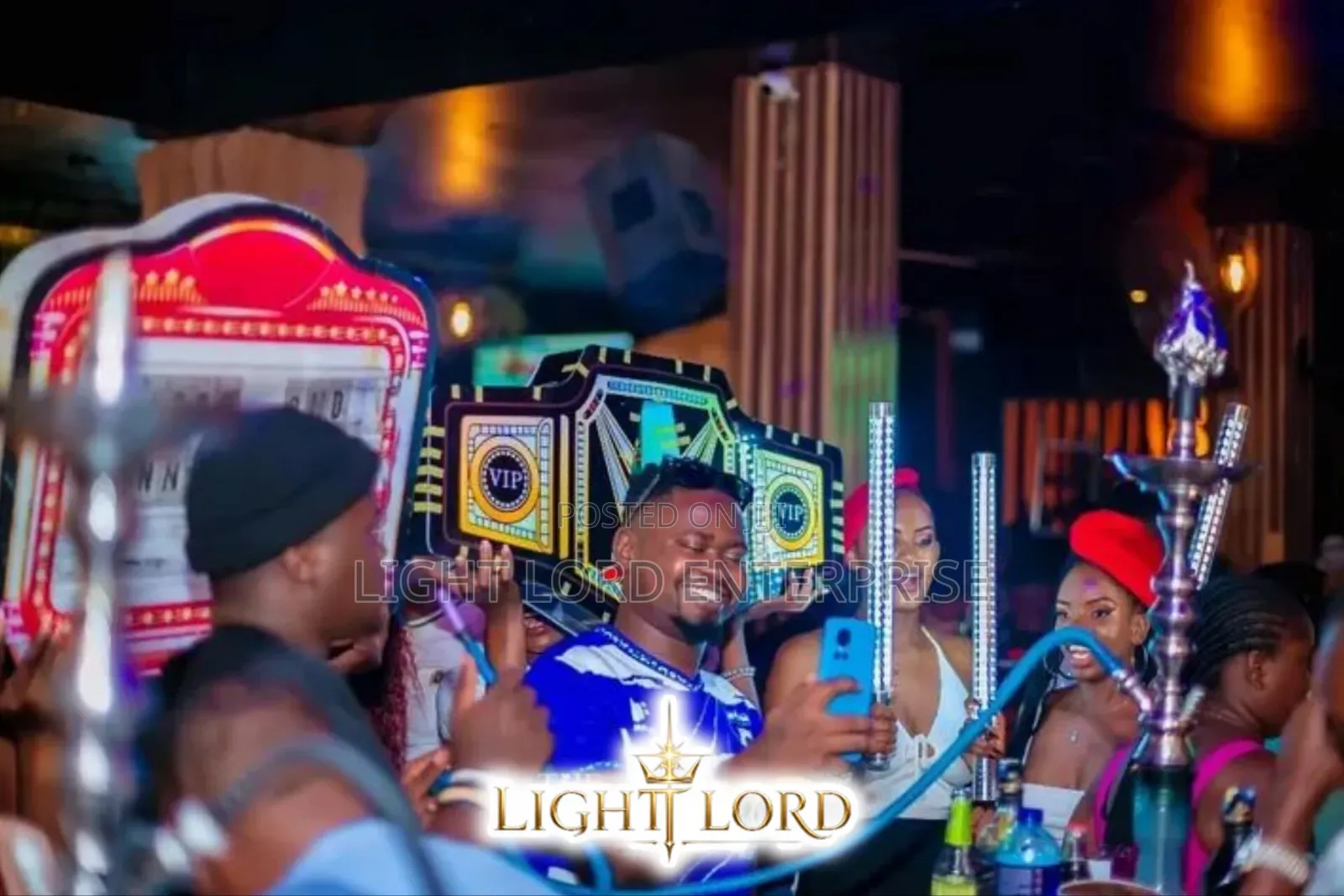 Dj Champagne Led Light