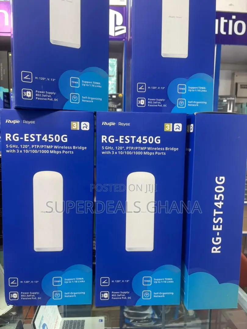 Rg-Est450g, 15 Dbi, With 120° Built-in Antenna - Ruijie Reyee
