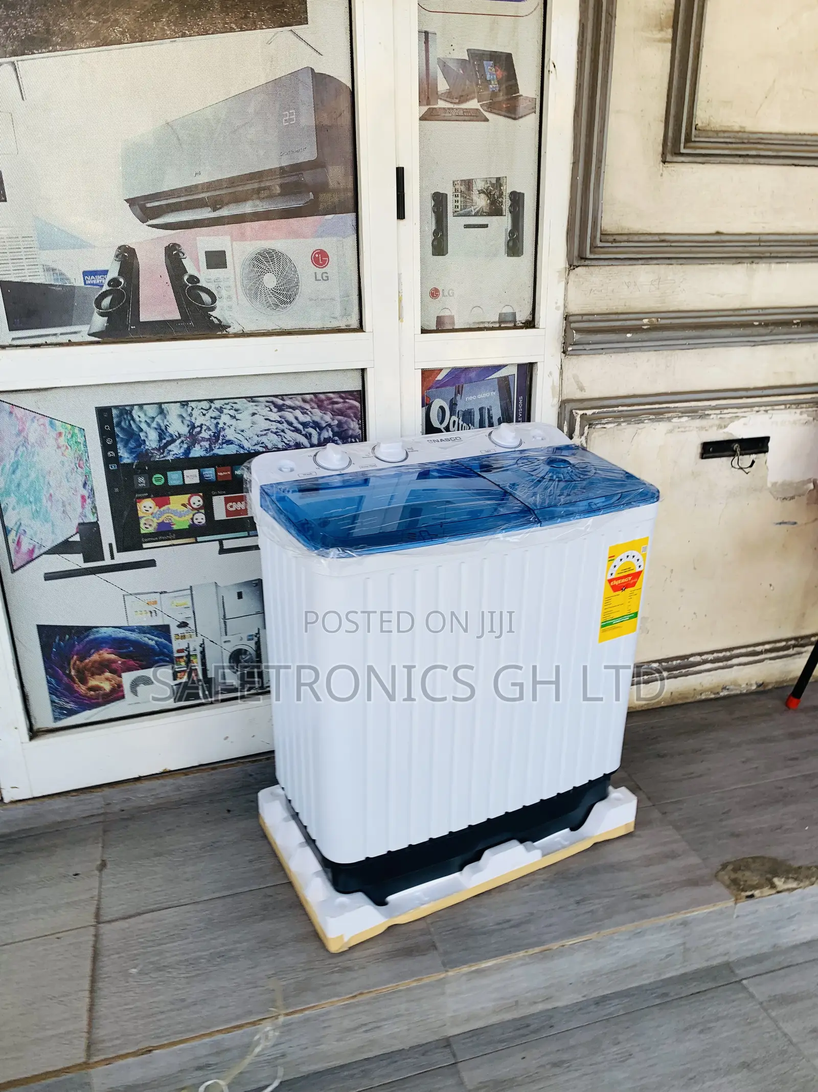 Energy Efficient Nasco-8kg Top Load Washing Machine