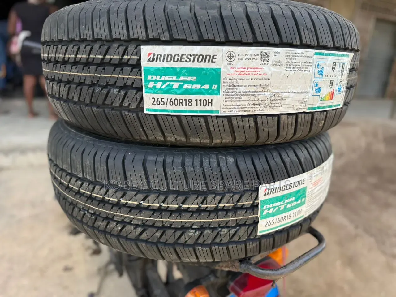 Original Bridgestone 265/60r18 Tyres Available for All Cars
