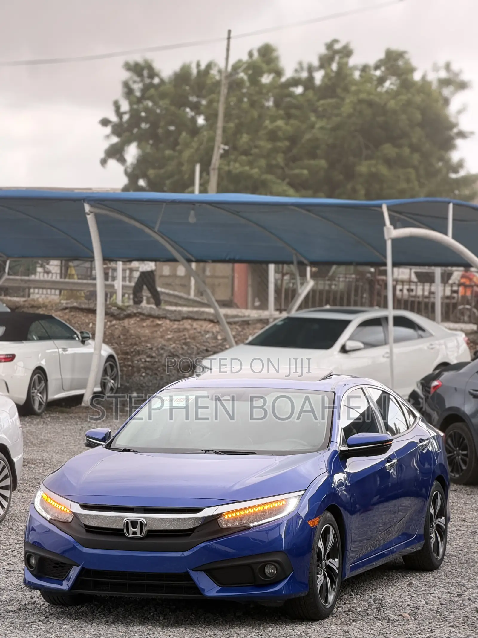Honda Civic Touring 4dr Sedan (1.5L 4cyl) 2017 Blue