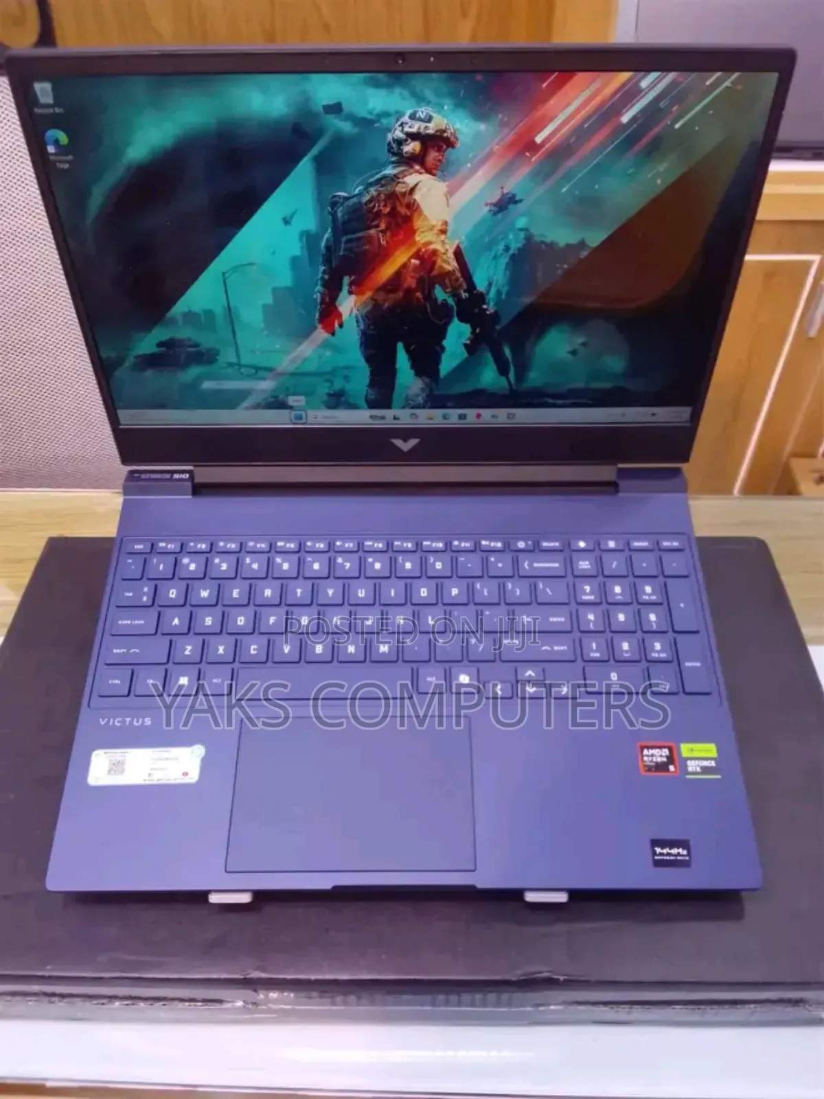 New Laptop HP Victus 15 16GB AMD Ryzen 5 SSD 1T