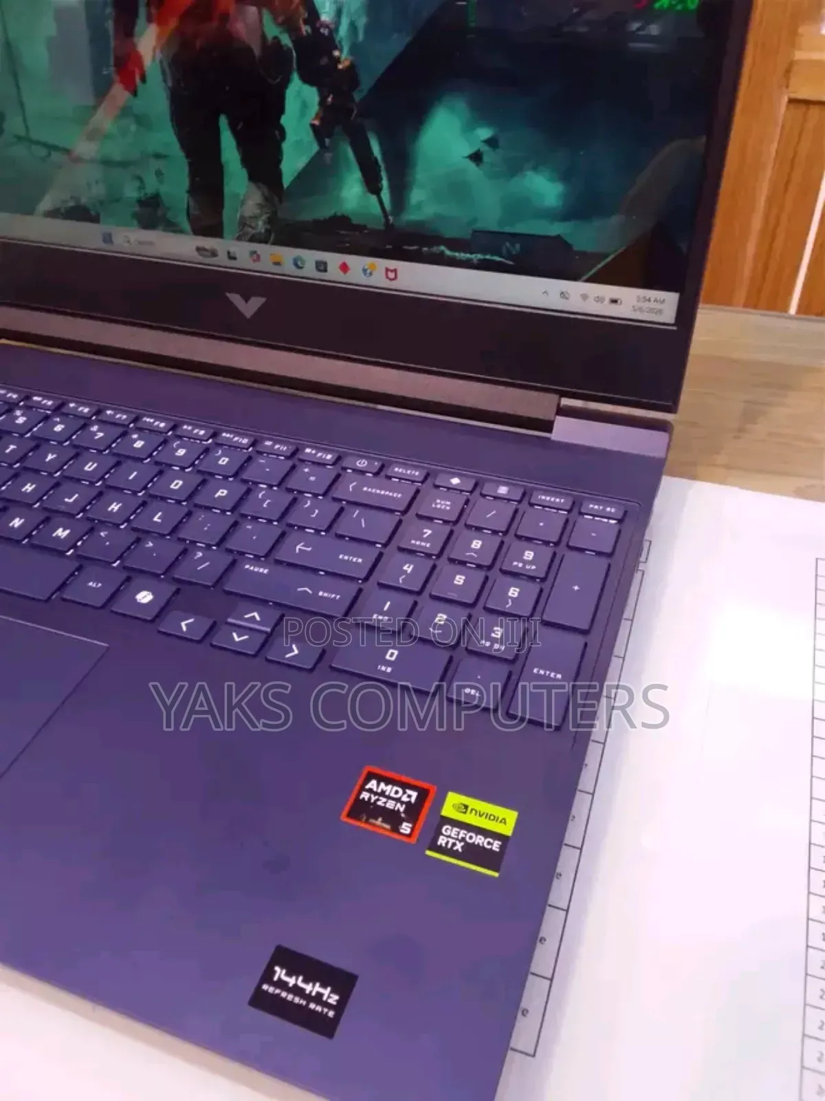 New Laptop HP Victus 15 16GB AMD Ryzen 5 SSD 1T